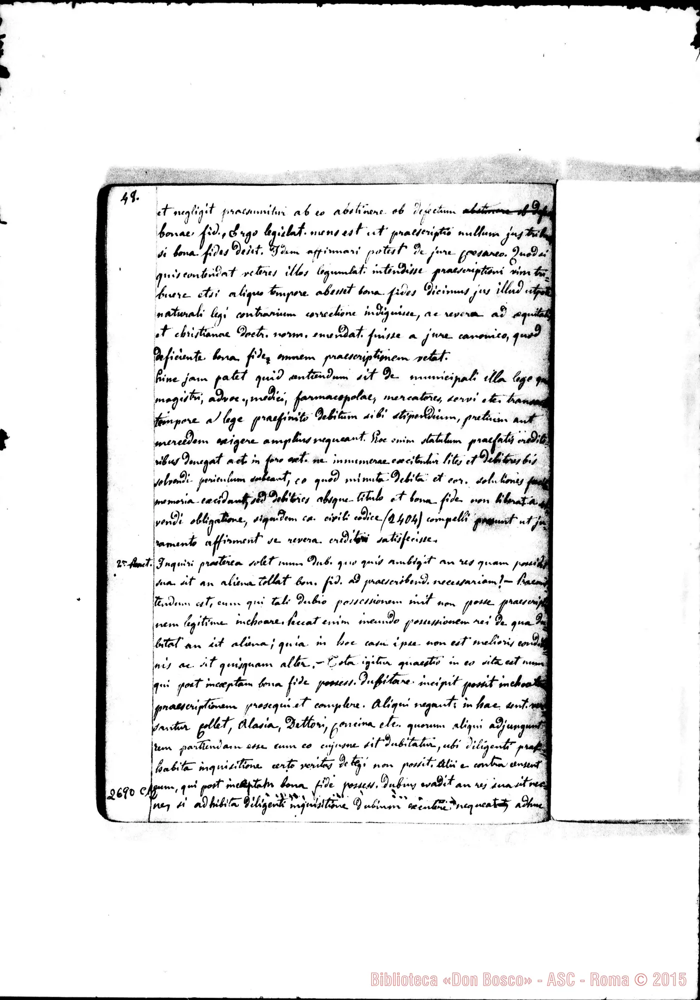 Fotogramma C 12 — 1859-60. «Quis ut Deus?» Quaderno 2