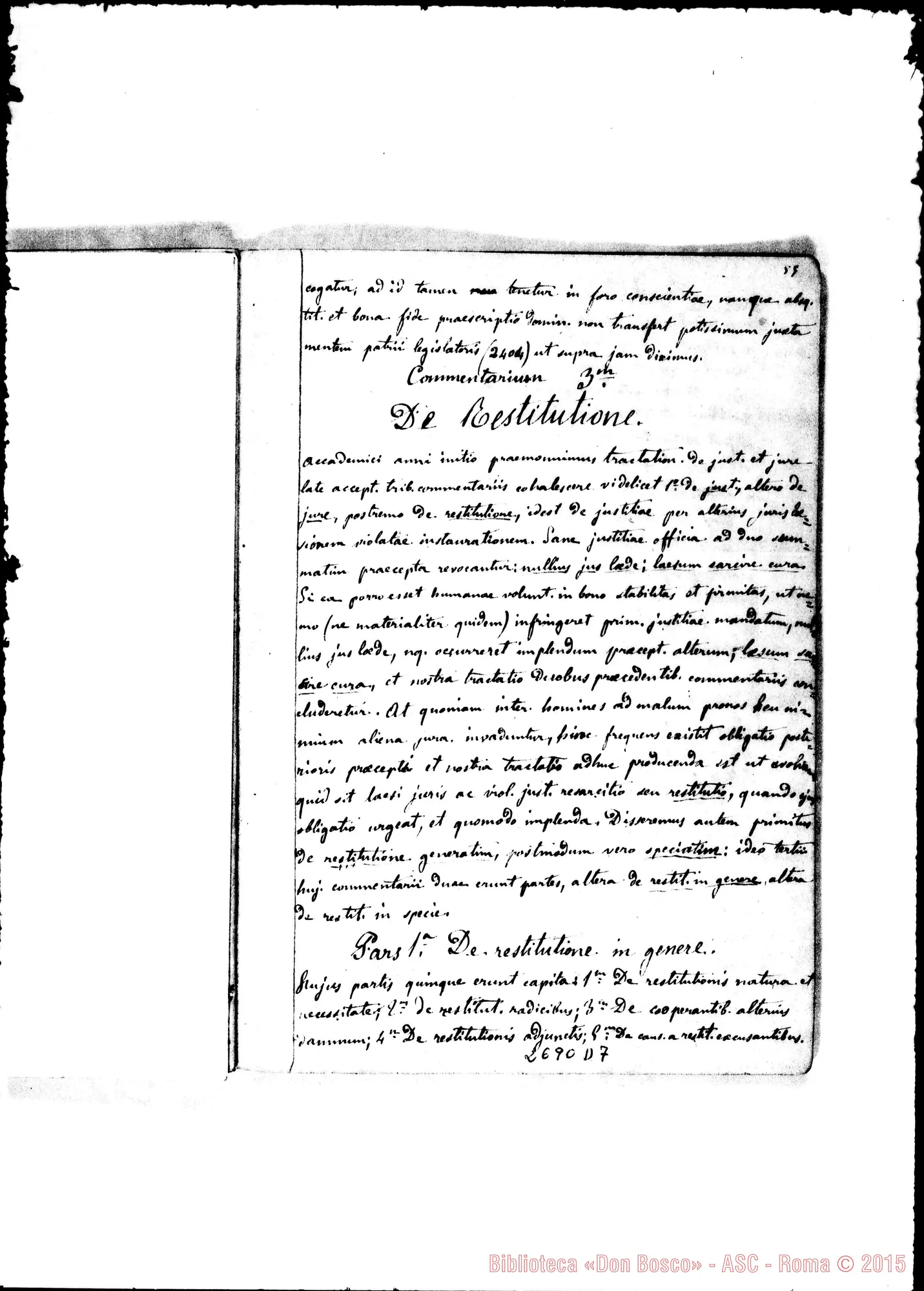 Fotogramma D 7 — 1859-60. «Quis ut Deus?» Quaderno 2