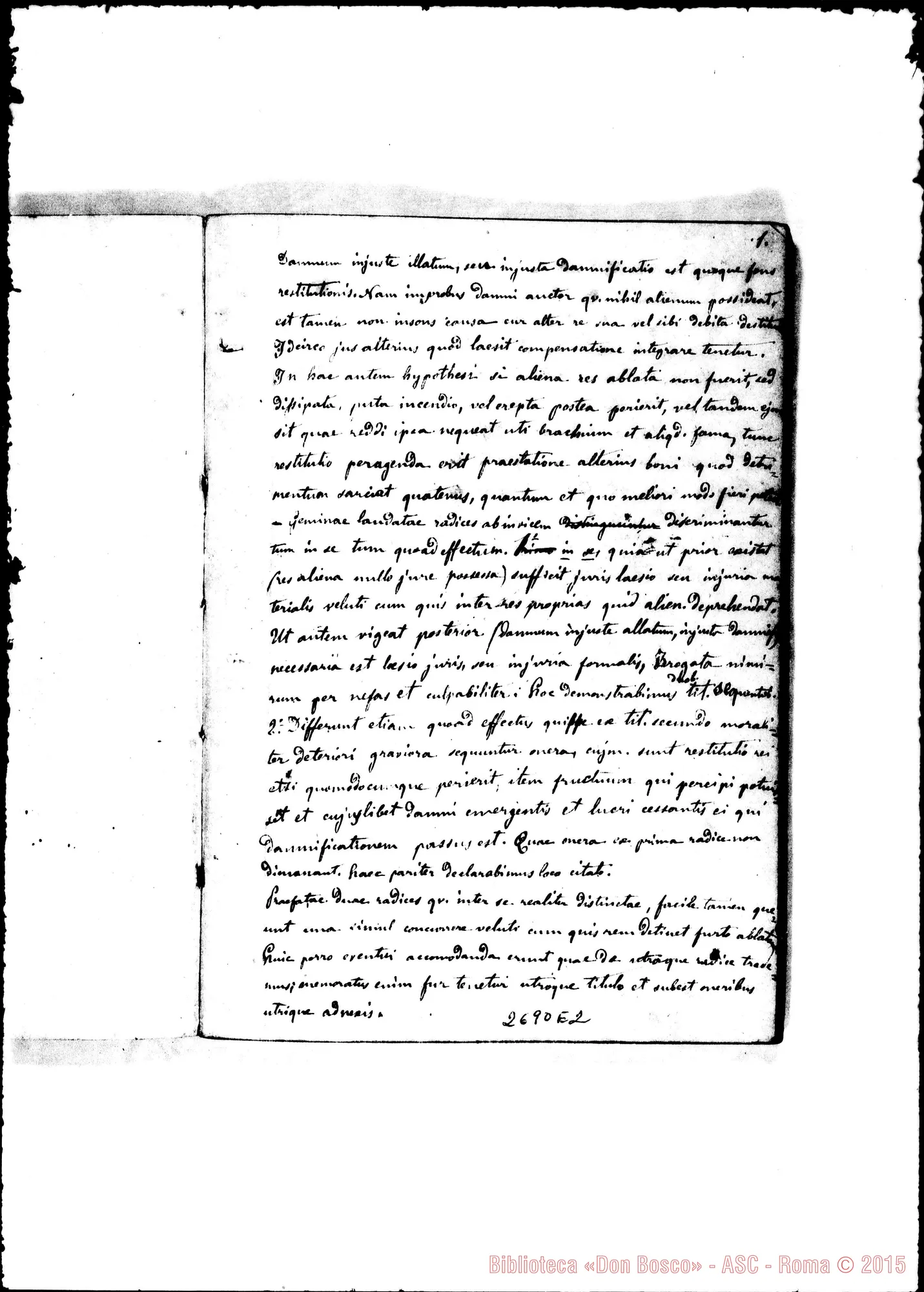 Fotogramma E 2 — 1859-60. «Quis ut Deus?» Quaderno 3
