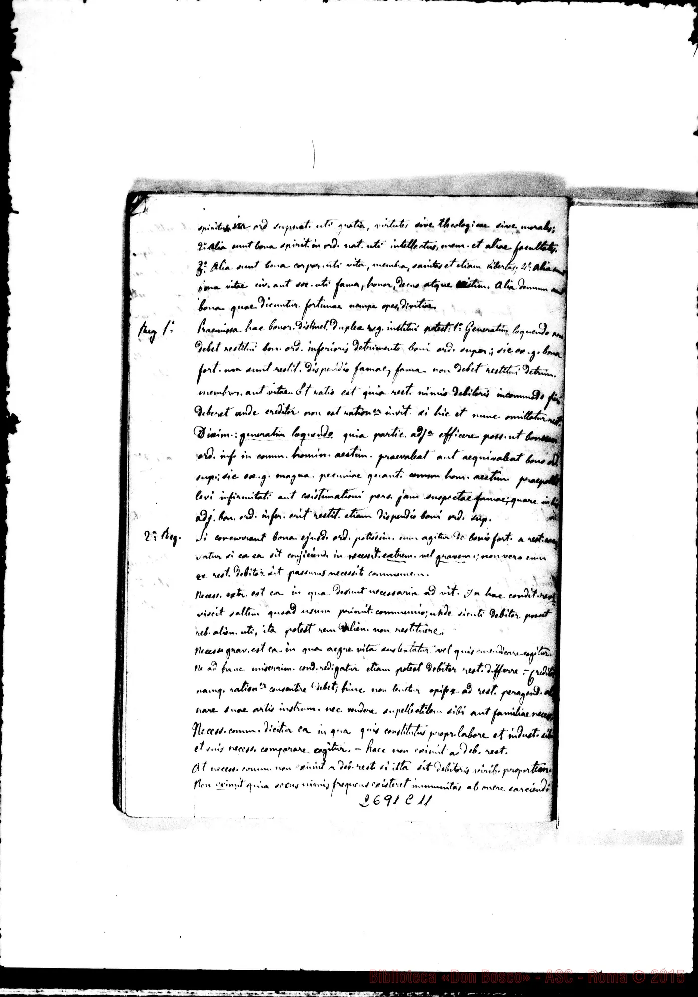 Fotogramma C 11 — 1859-60. «Quis ut Deus?» Quaderno 3