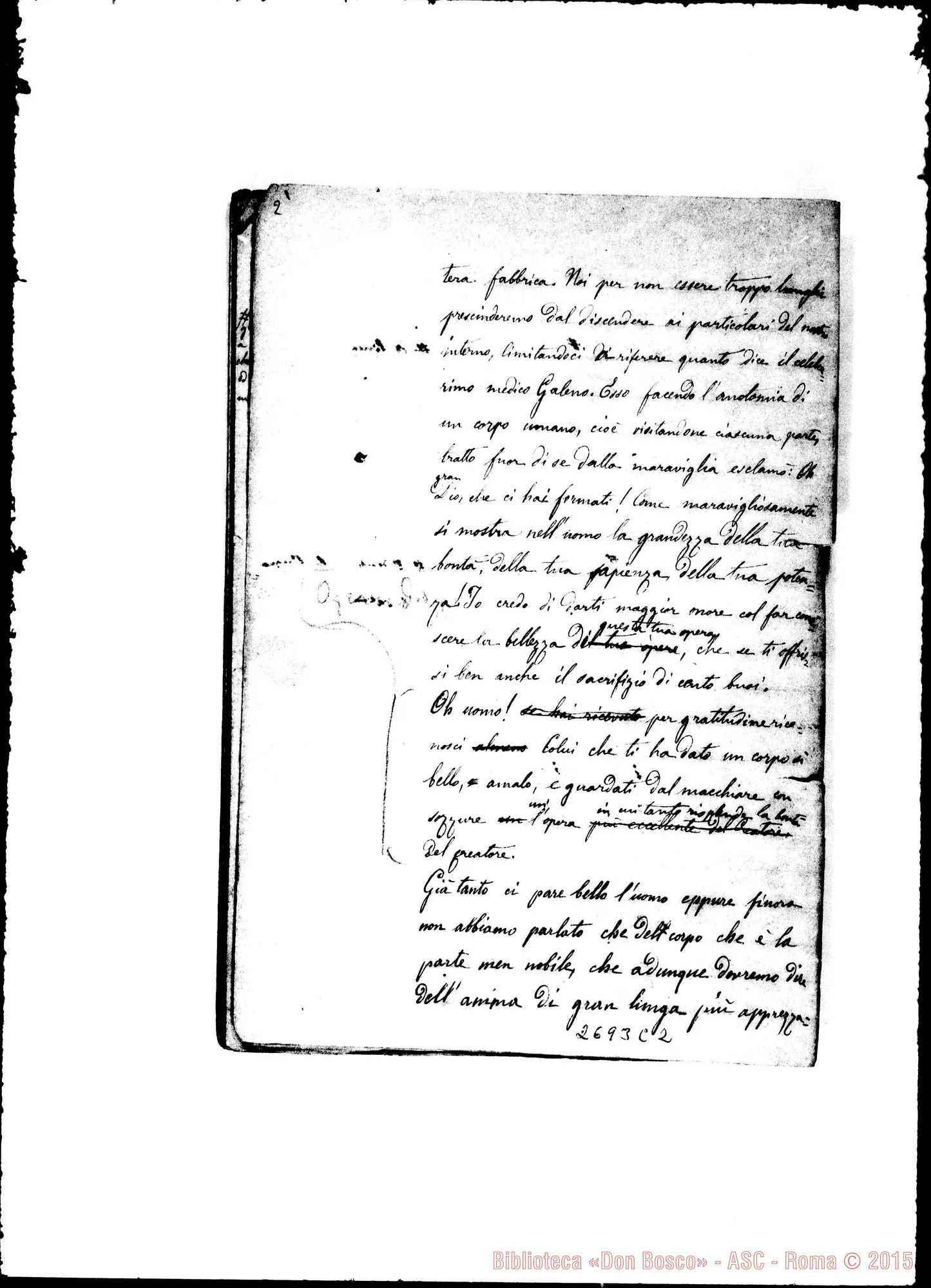 Fotogramma C 2 — Quaderno 3