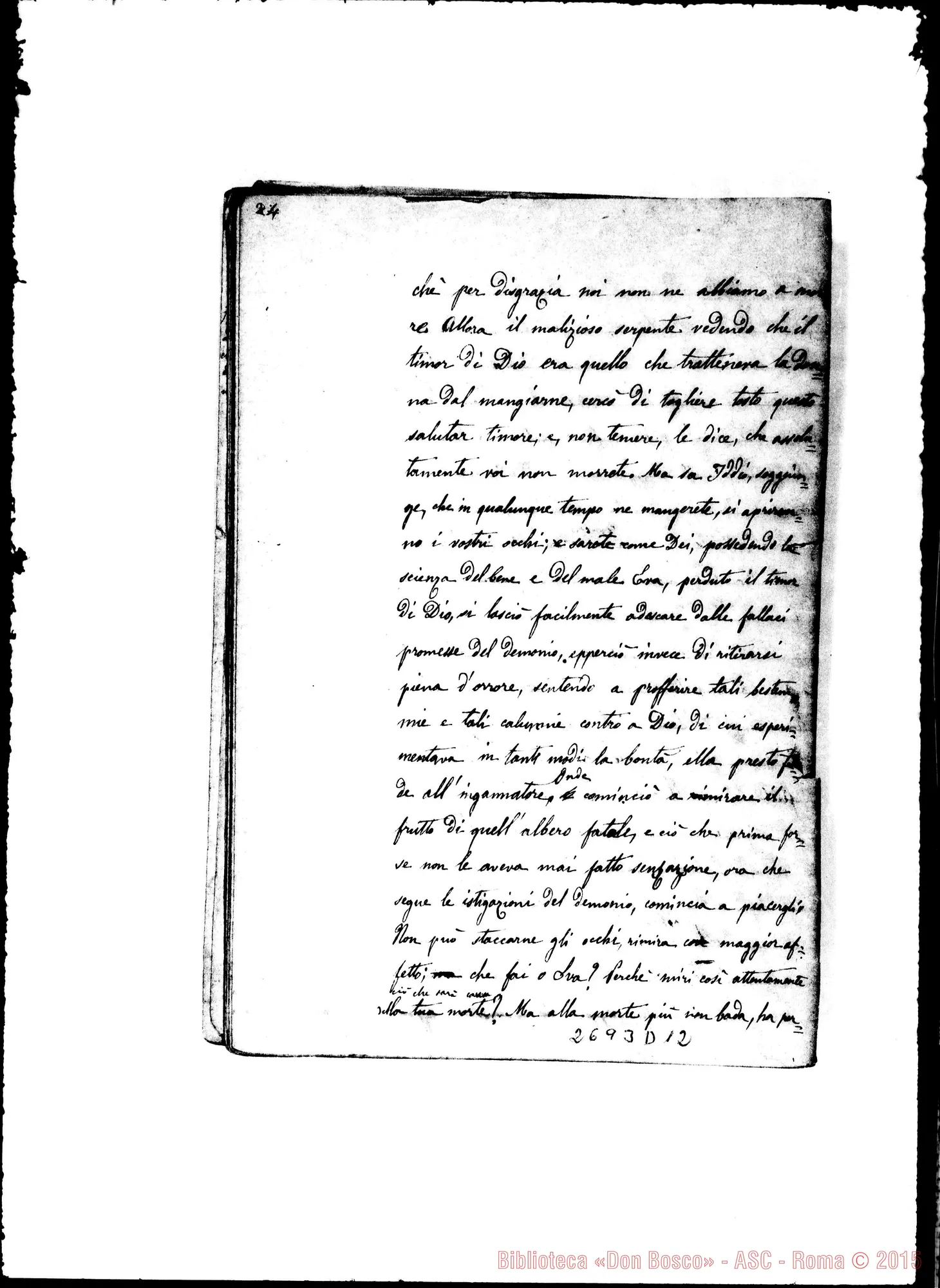 Fotogramma D 12 — Quaderno 3
