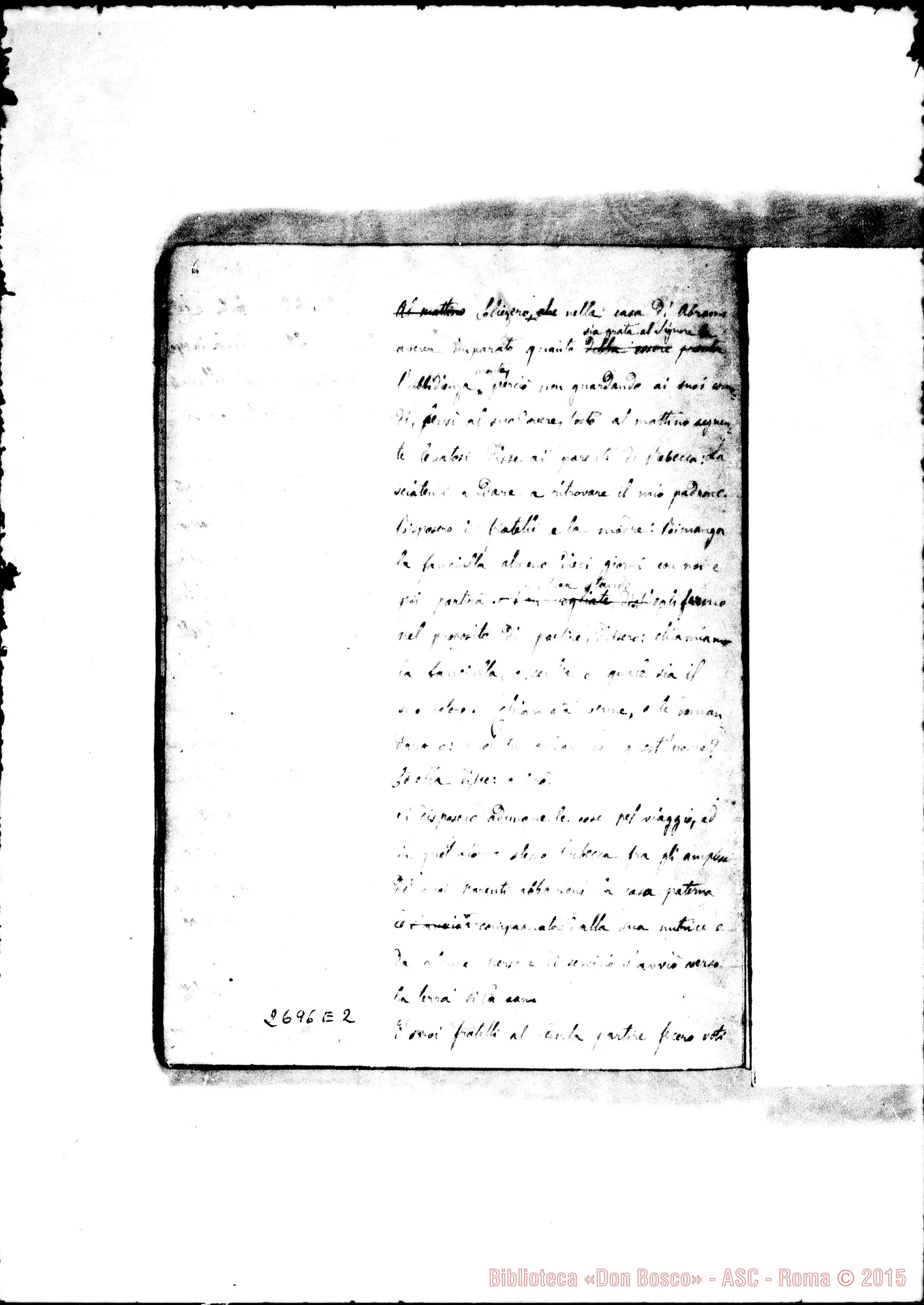 Fotogramma E 2 — Quaderno 5
