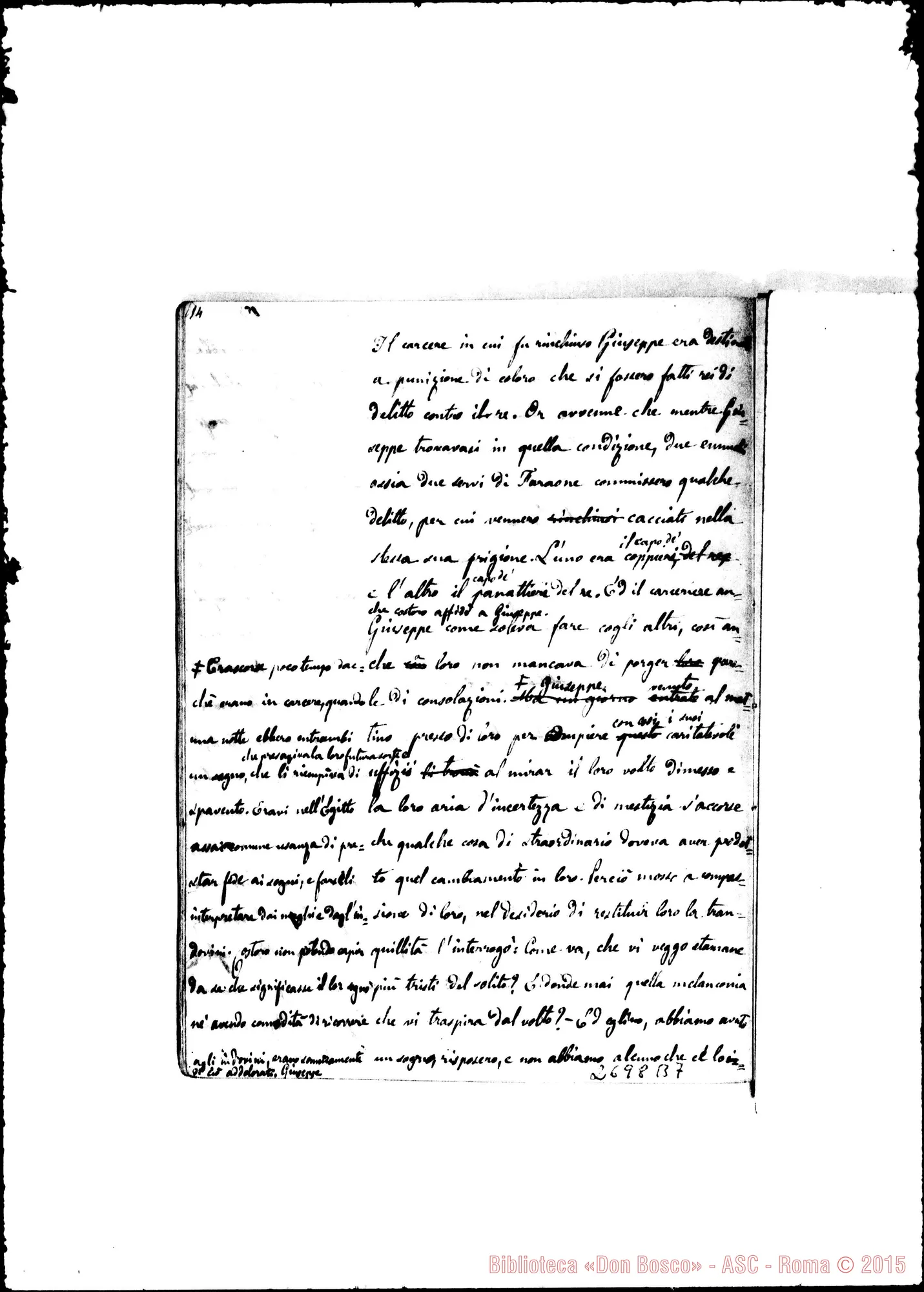 Fotogramma B 7 — Quaderno 6: Giuseppe-1