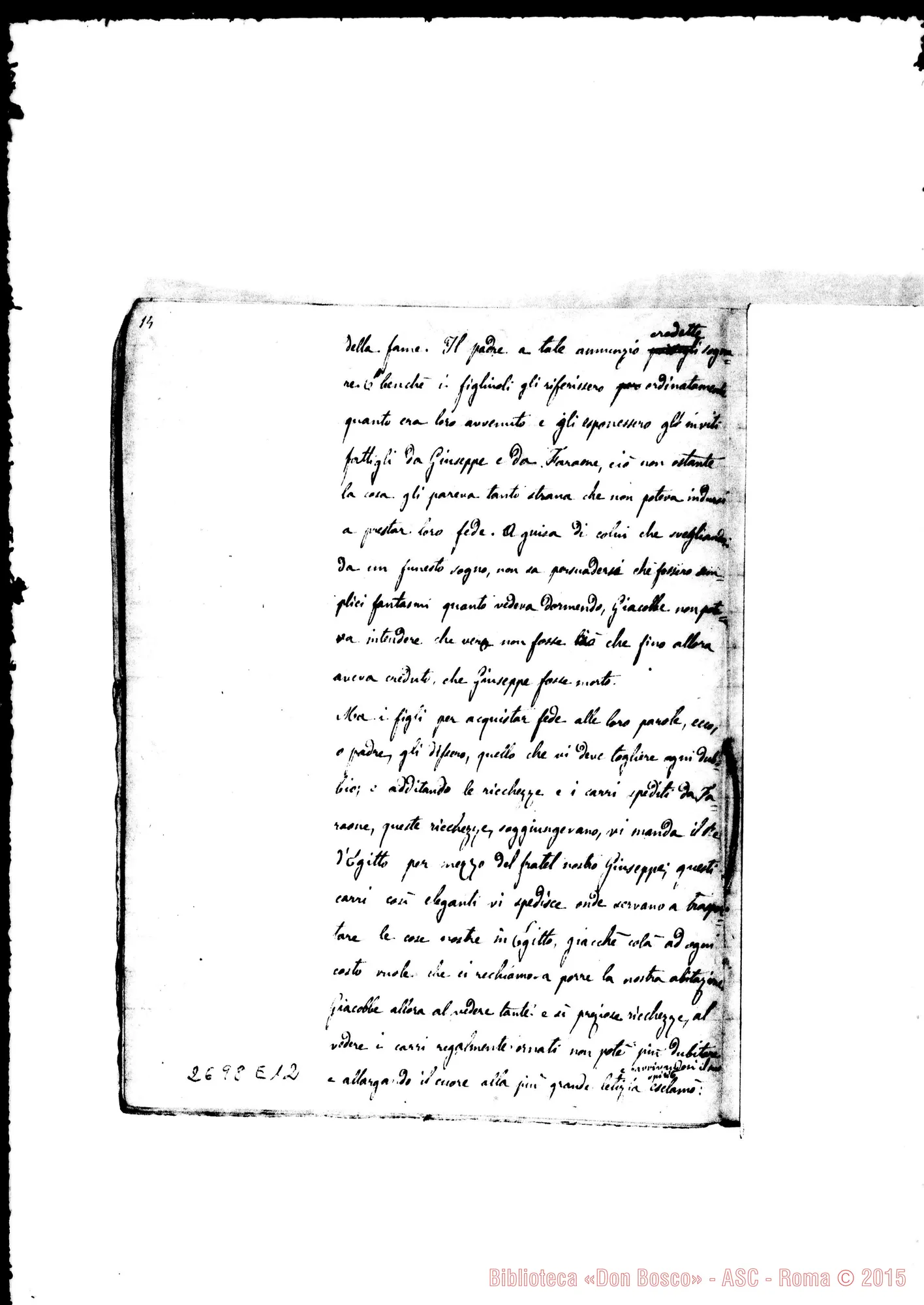 Fotogramma E 12 — Quaderno 7: Giuseppe-2, Giobbe
