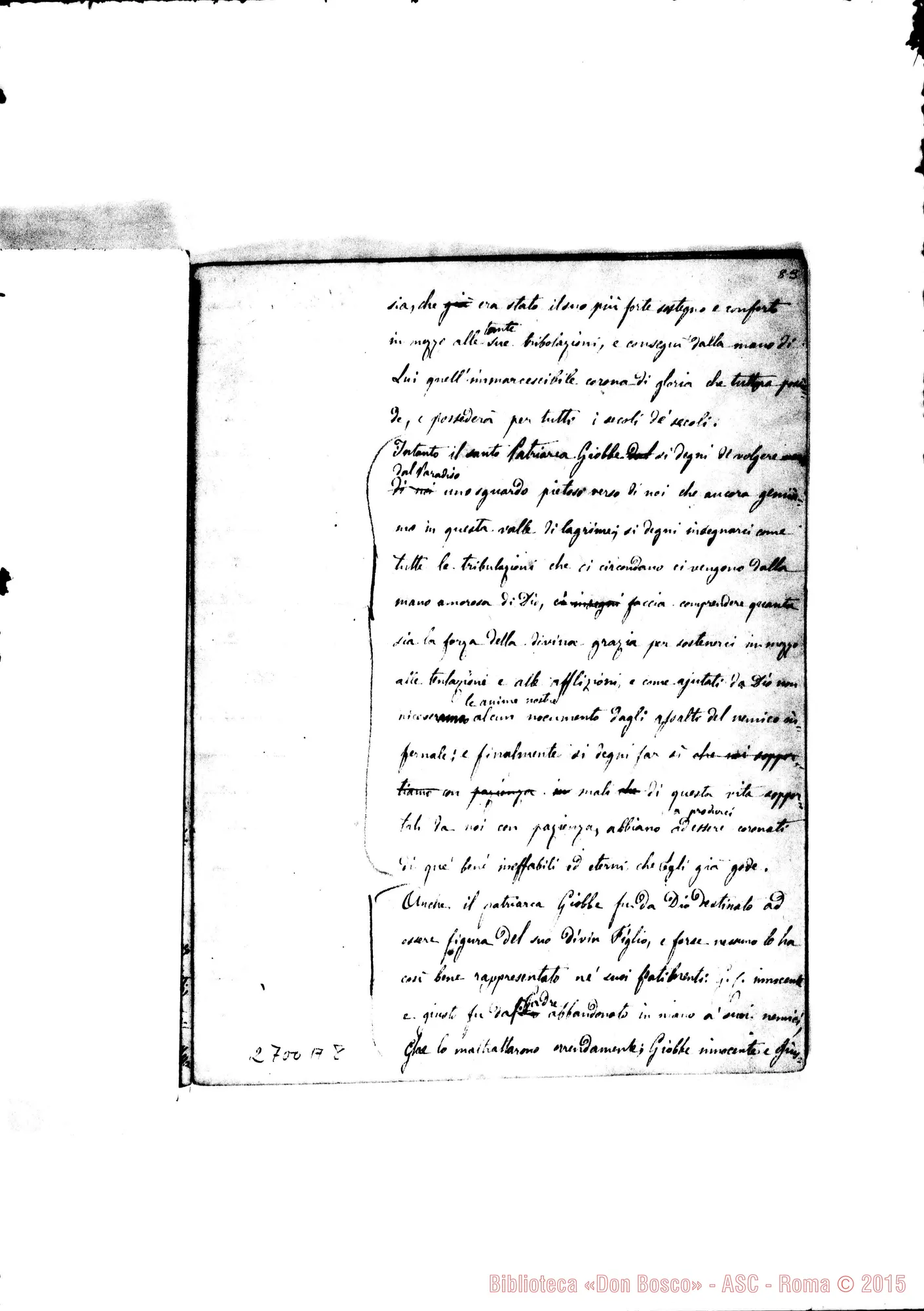 Fotogramma A 8 — Quaderno 7: Giuseppe-2, Giobbe