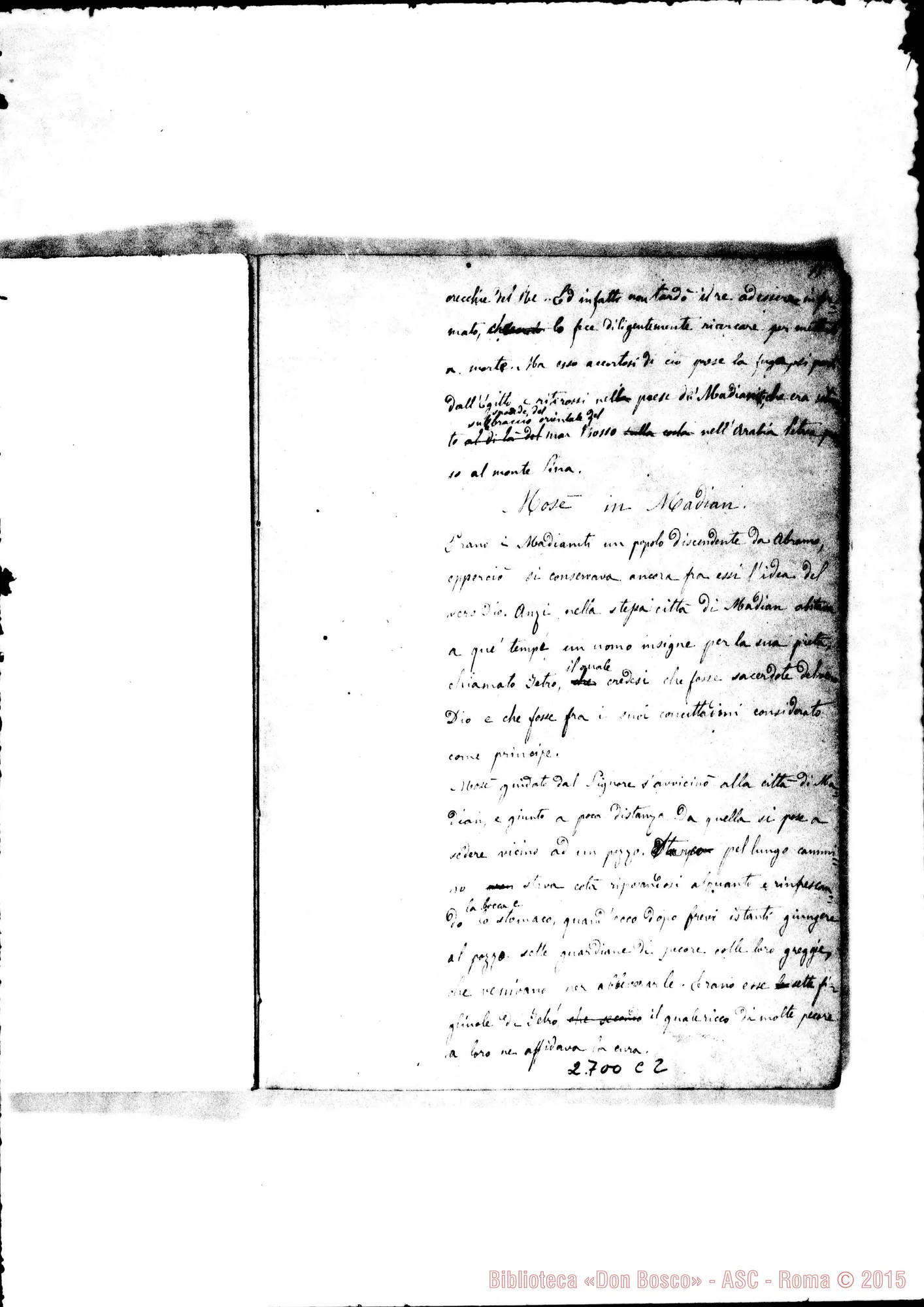 Fotogramma C 2 — Quaderno 8: Mosè-1