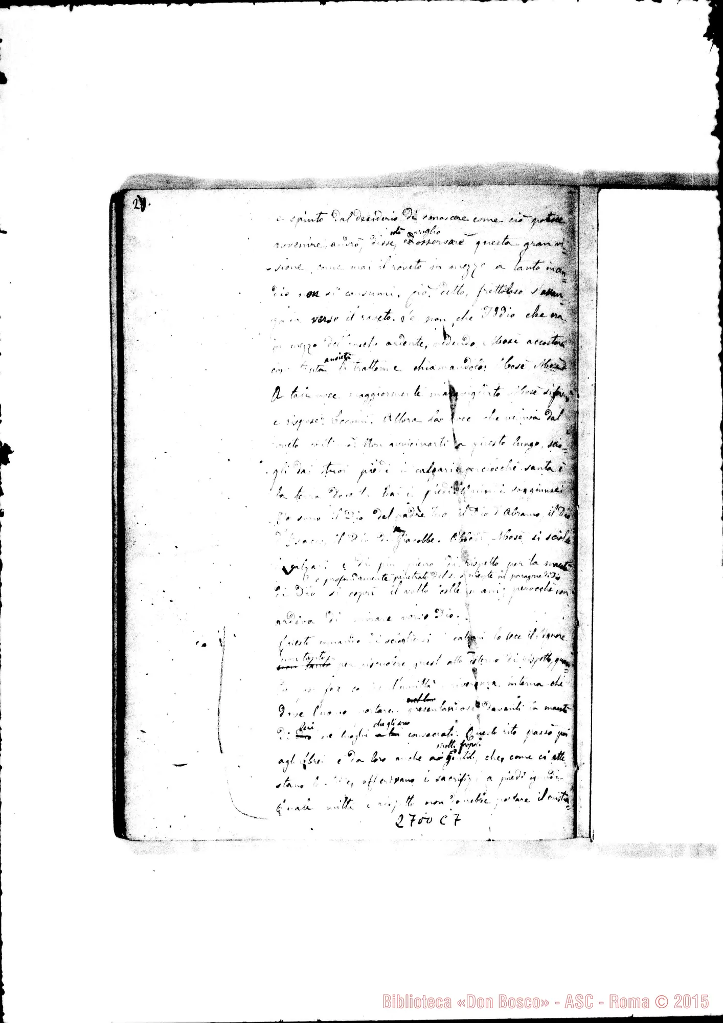 Fotogramma C 7 — Quaderno 8: Mosè-1
