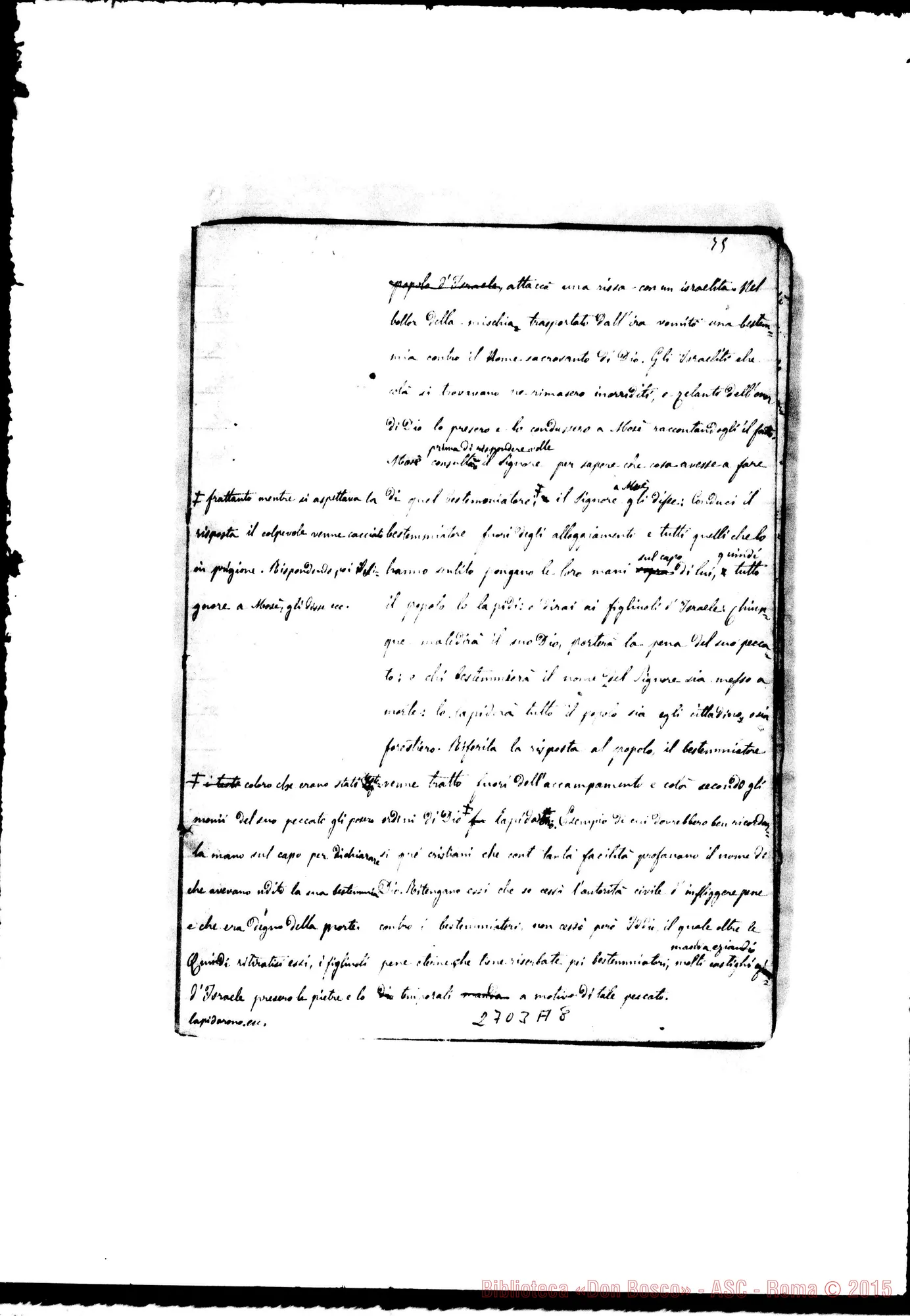 Fotogramma A 8 — Quaderno 10: Mosè-3