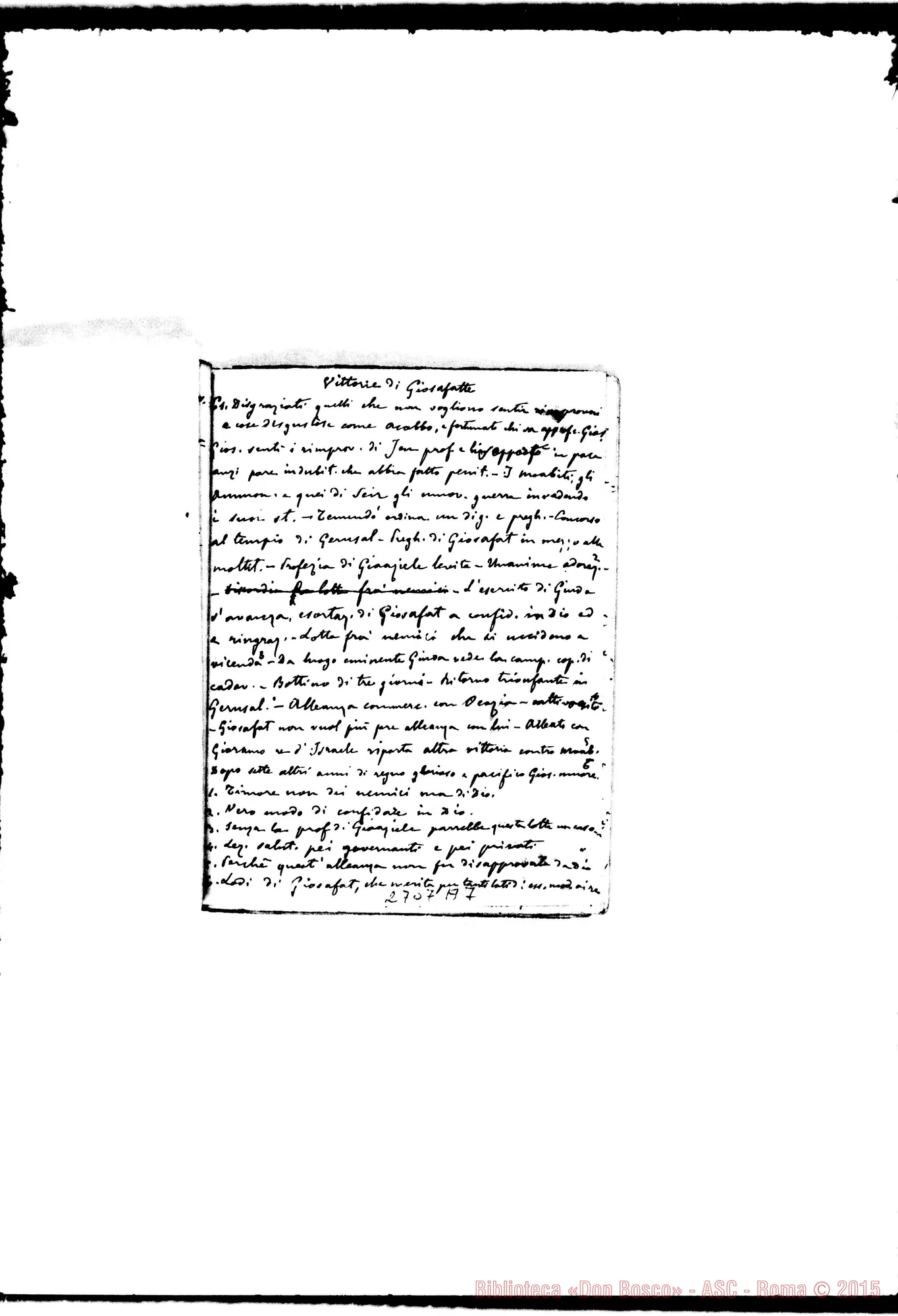 Fotogramma A 7 — Quaderno 14: Salomone E i Re di Giuda