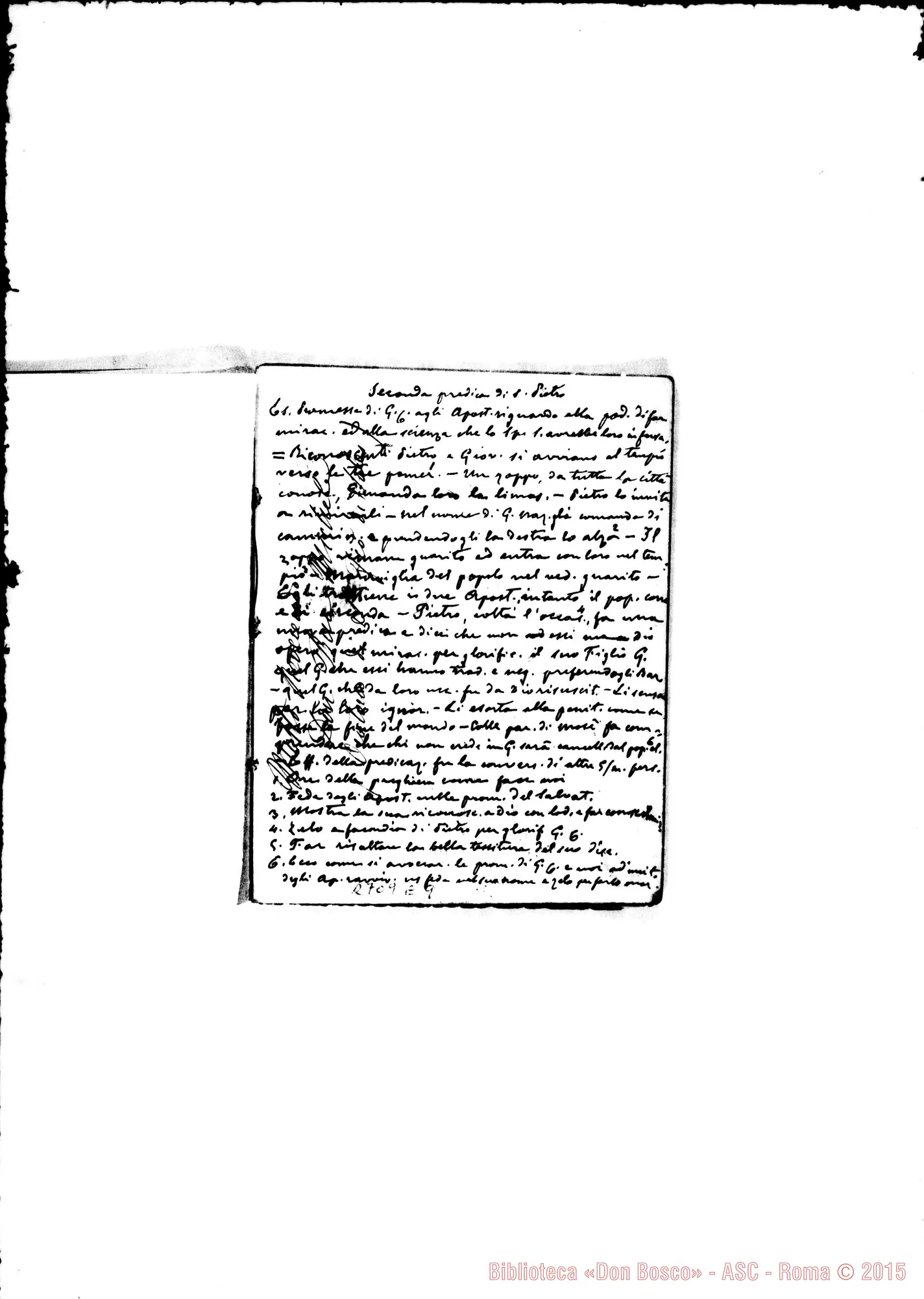 Fotogramma E 9 — Quaderno 18: Atti degli Apostoli (1888-89)