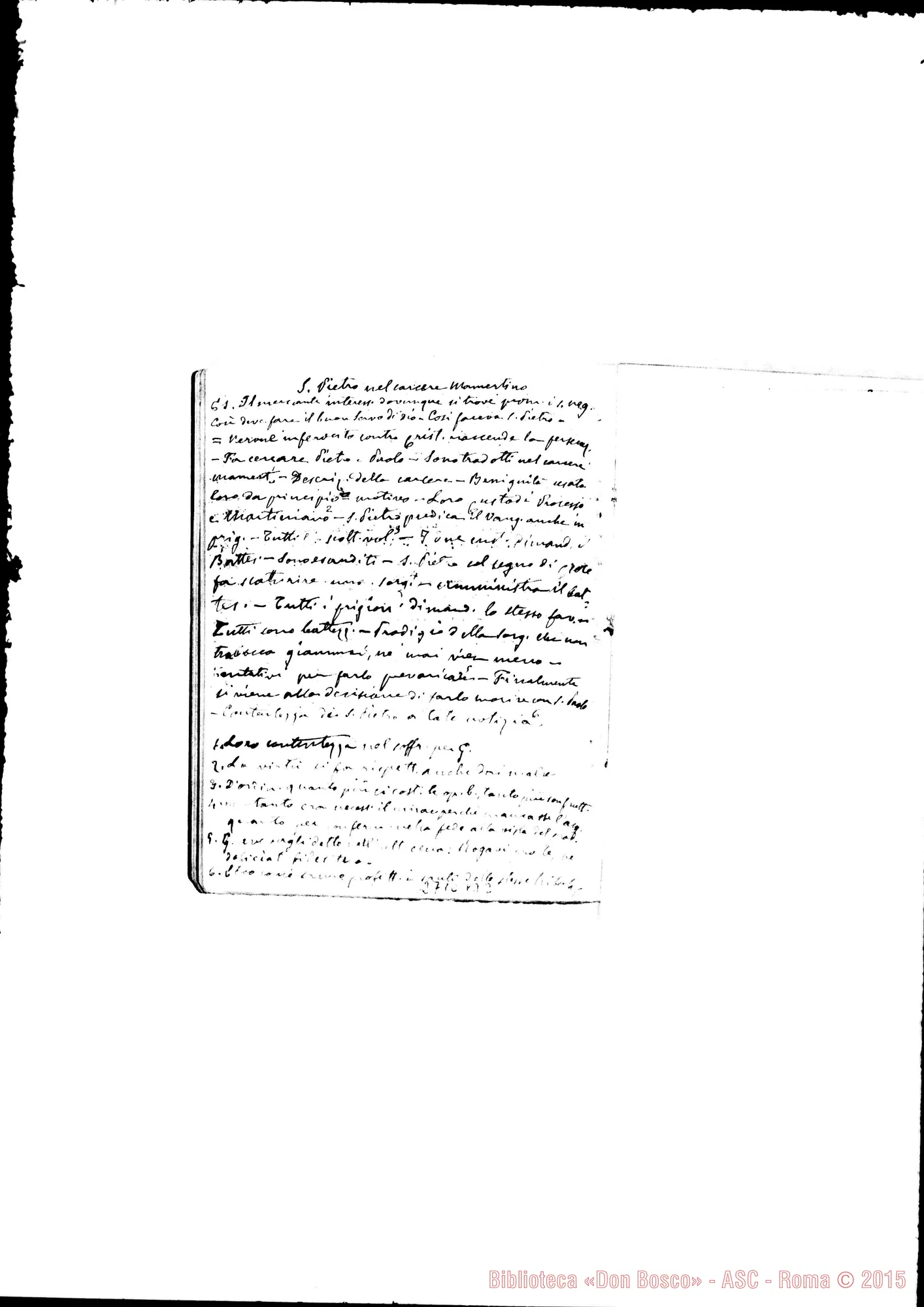 Fotogramma B 2 — Quaderno 18: Atti degli Apostoli (1888-89)