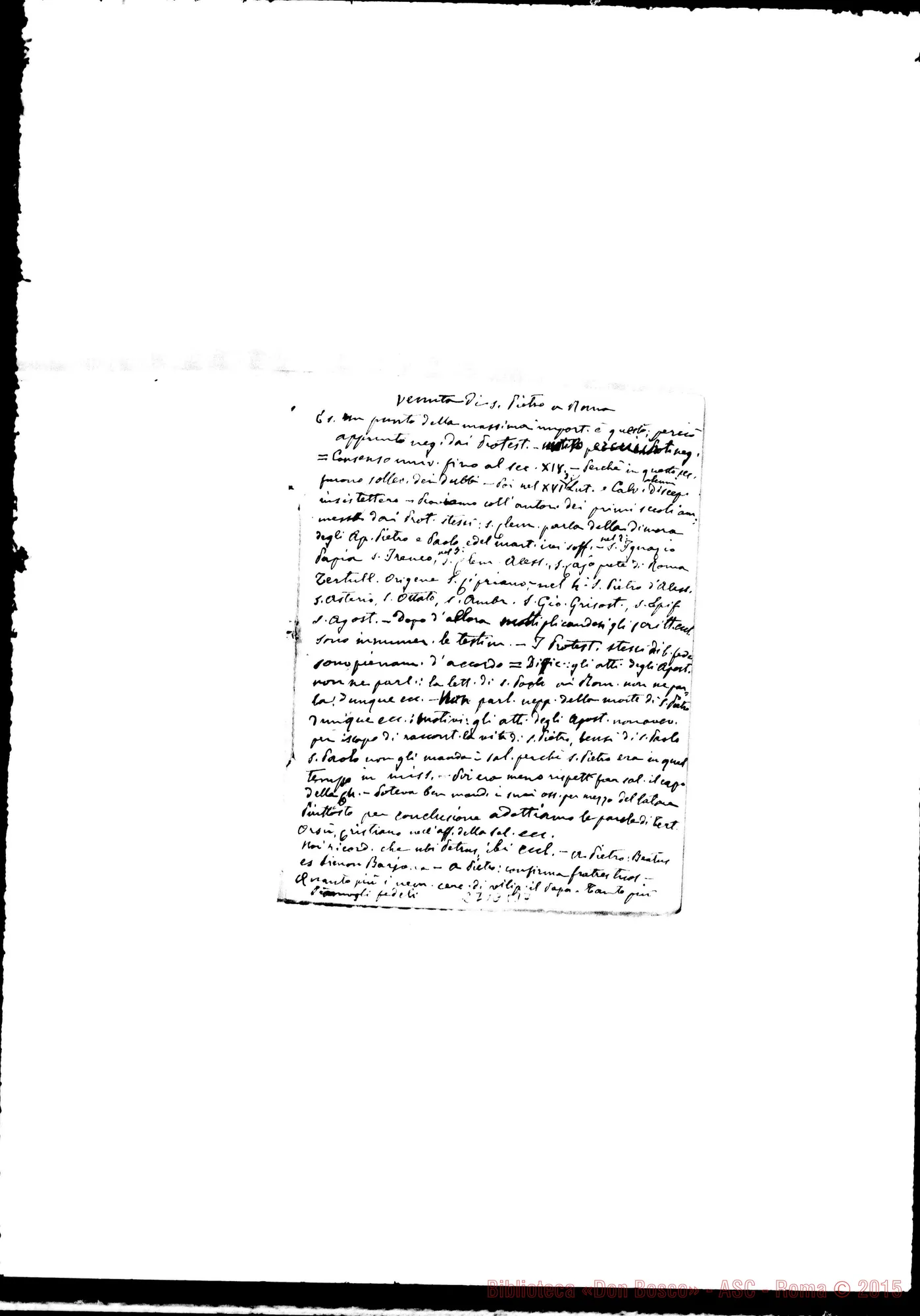 Fotogramma B 7 — Quaderno 18: Atti degli Apostoli (1888-89)