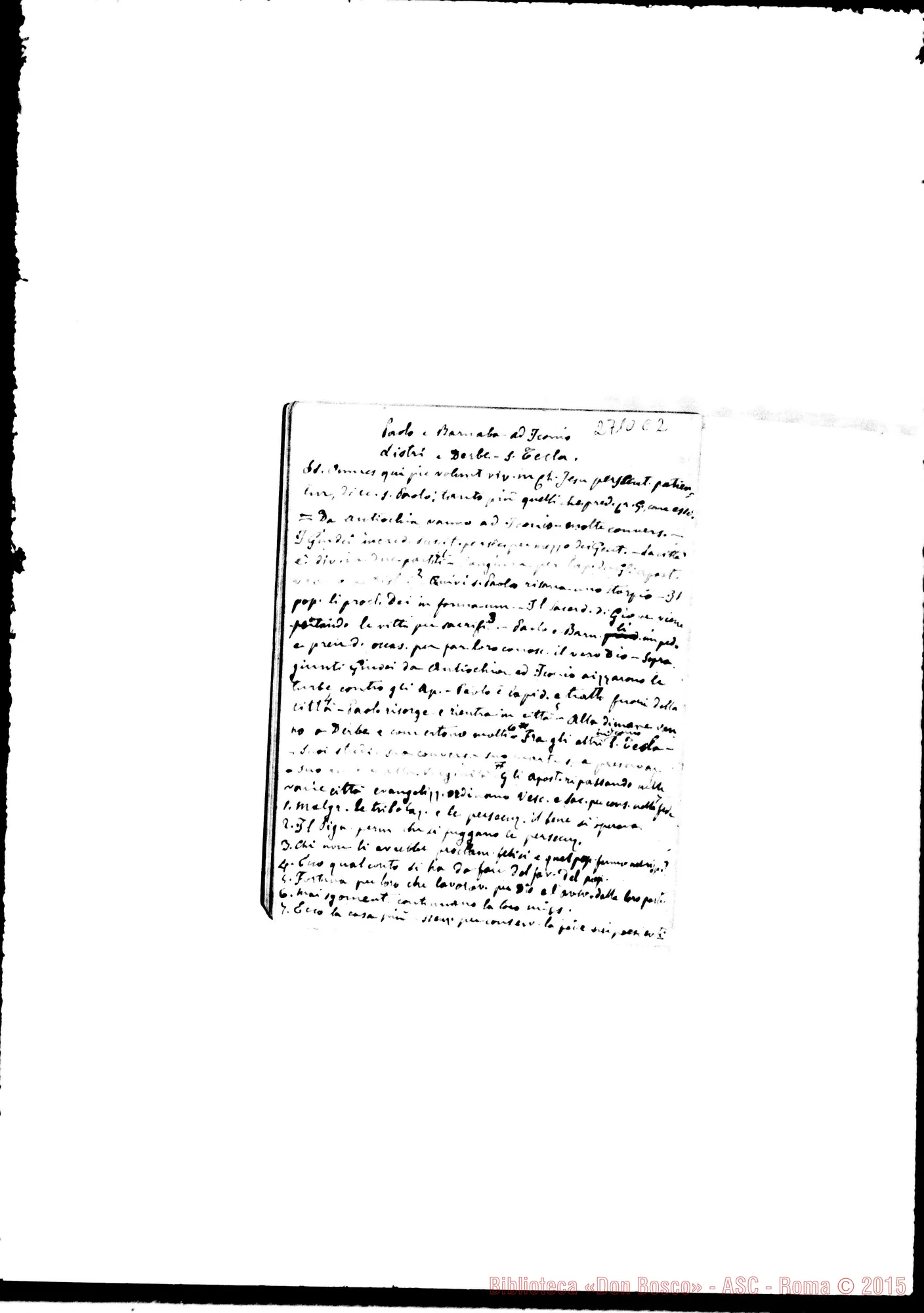Fotogramma C 2 — Quaderno 18: Atti degli Apostoli (1888-89)