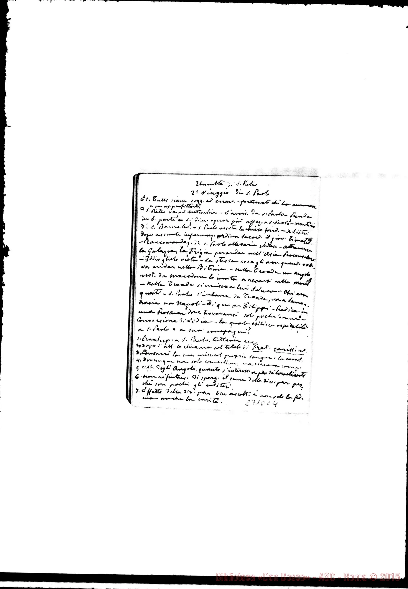 Fotogramma C 4 — Quaderno 18: Atti degli Apostoli (1888-89)