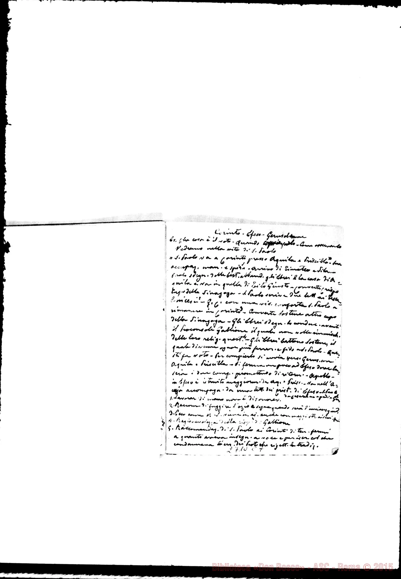 Fotogramma C 7 — Quaderno 18: Atti degli Apostoli (1888-89)