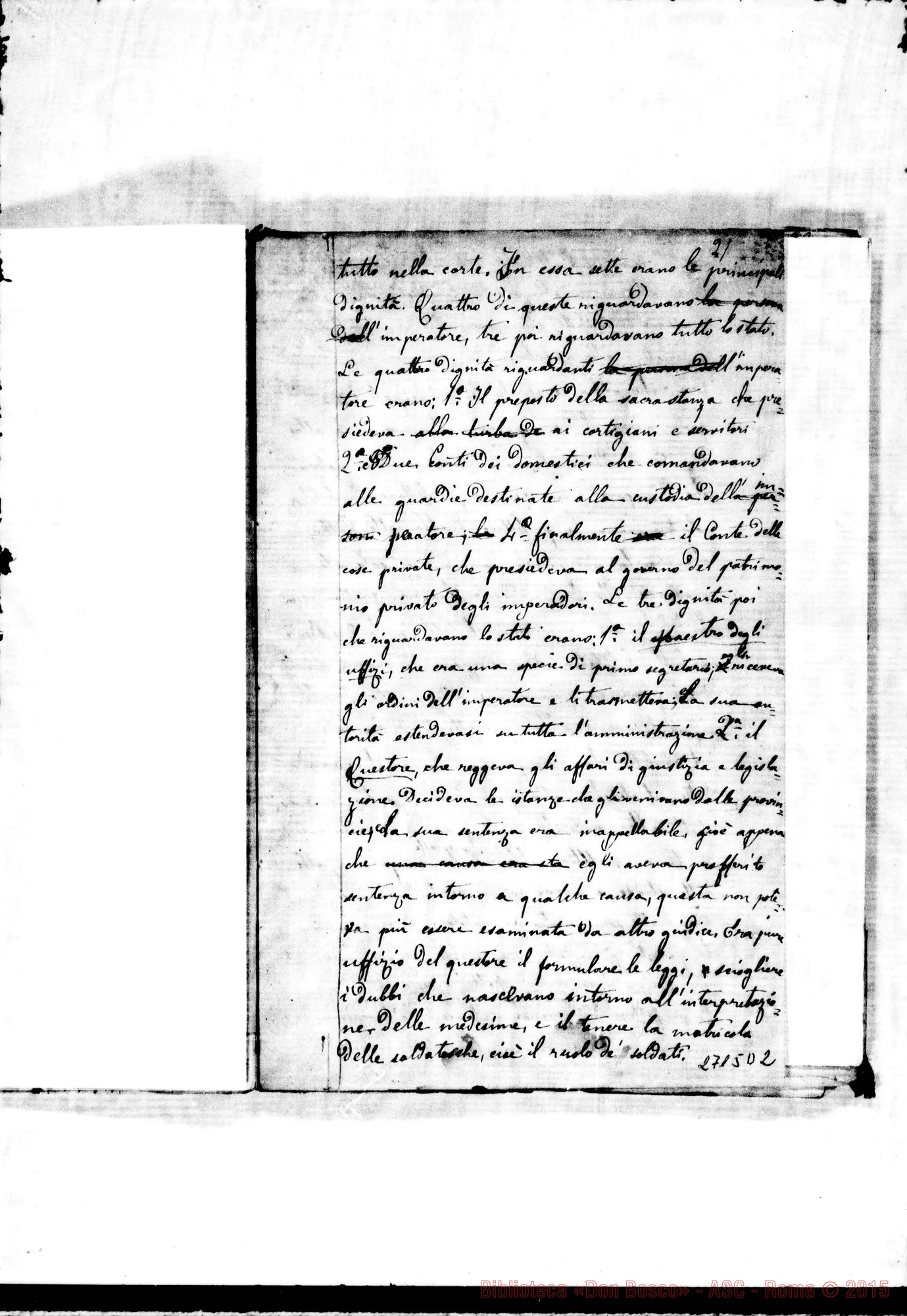 Fotogramma D 2 — Storia d’Italia
