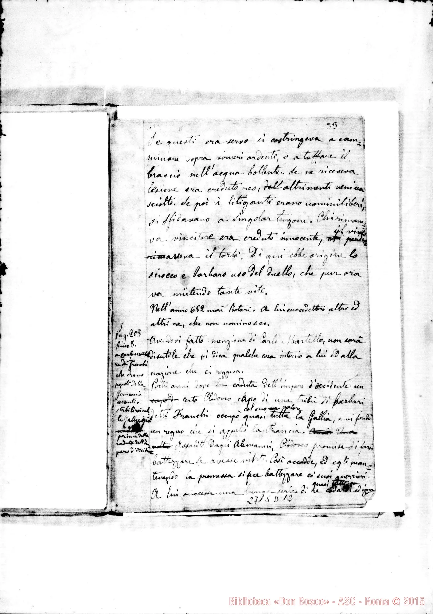 Fotogramma D 12 — Storia d’Italia