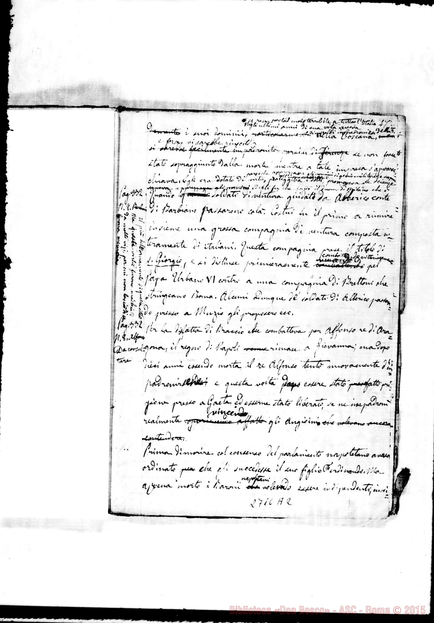 Fotogramma A 2 — Storia d’Italia