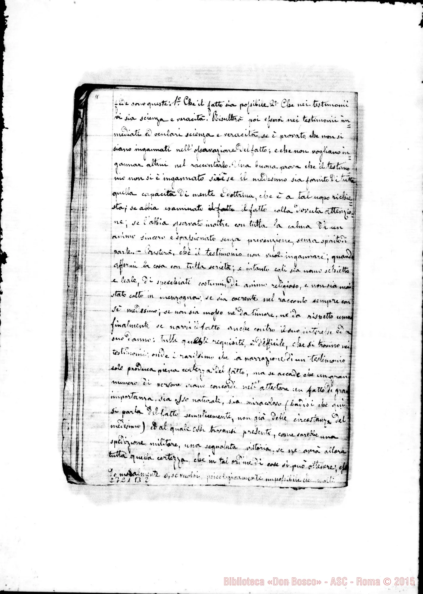 Fotogramma B 2 — Quaderno di Logica