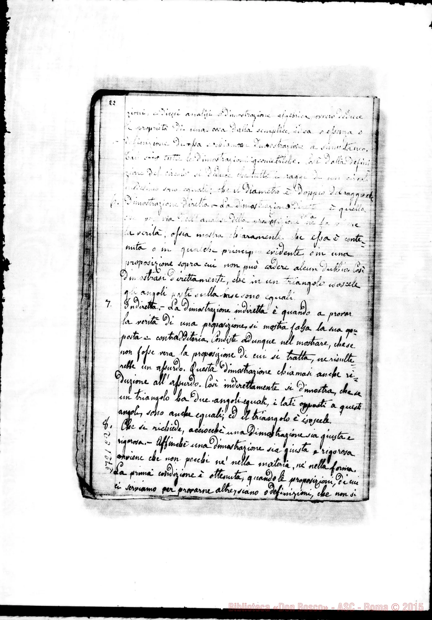 Fotogramma C 2 — Quaderno di Logica