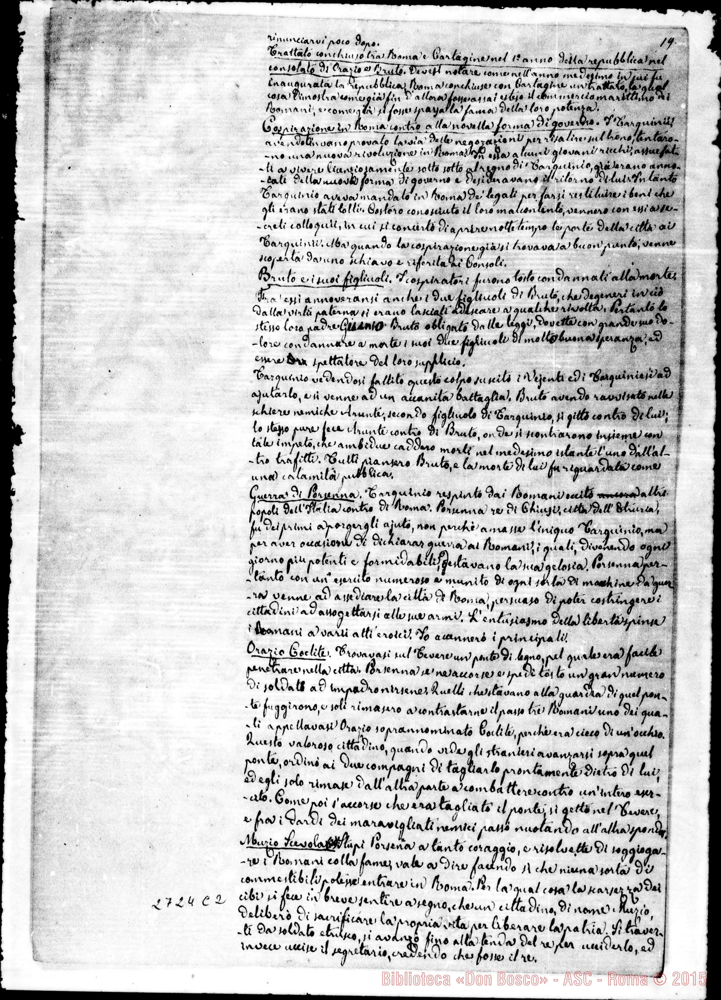 Fotogramma C 2 — L’Italia Antica