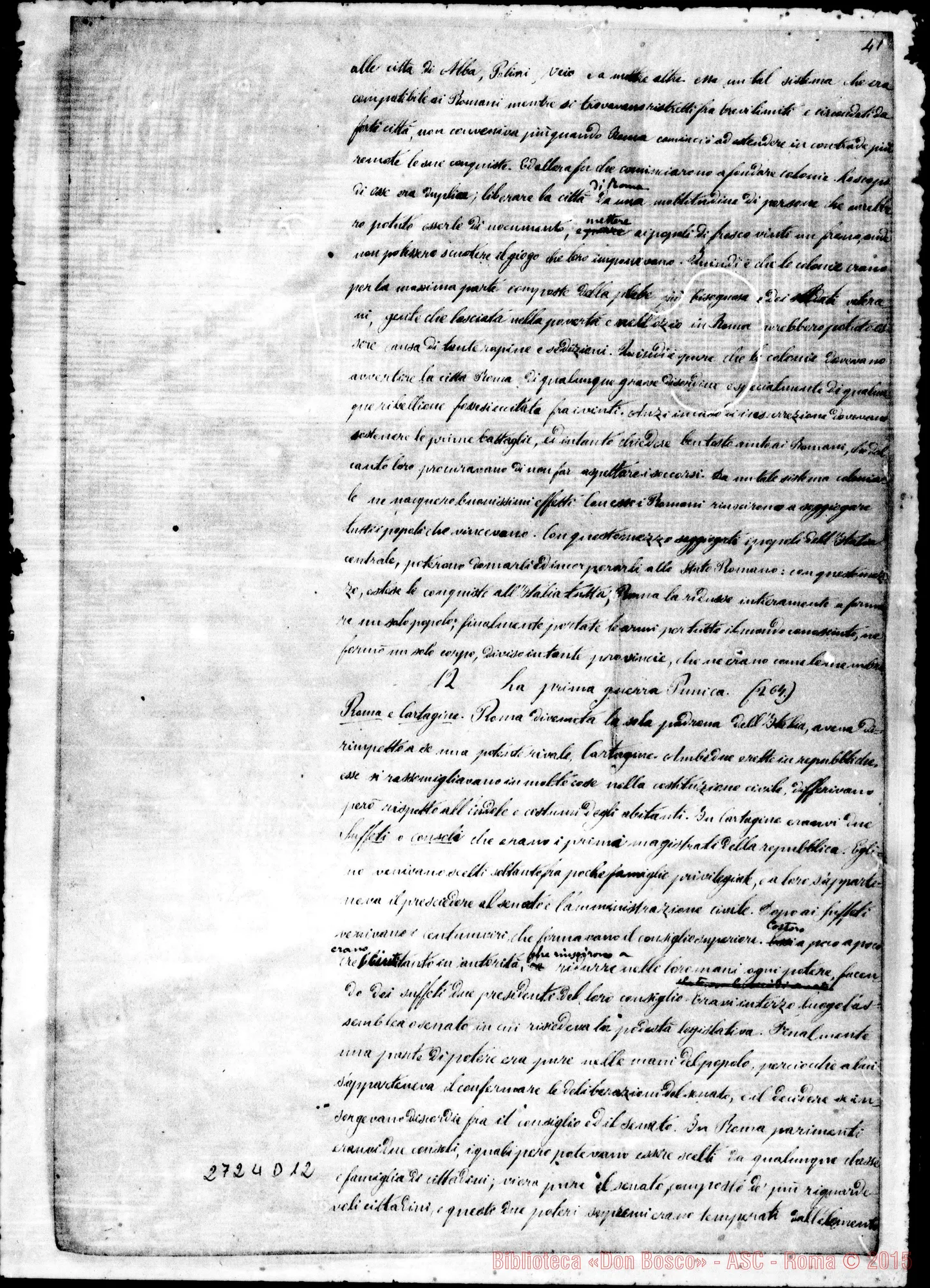 Fotogramma D 12 — L’Italia Antica