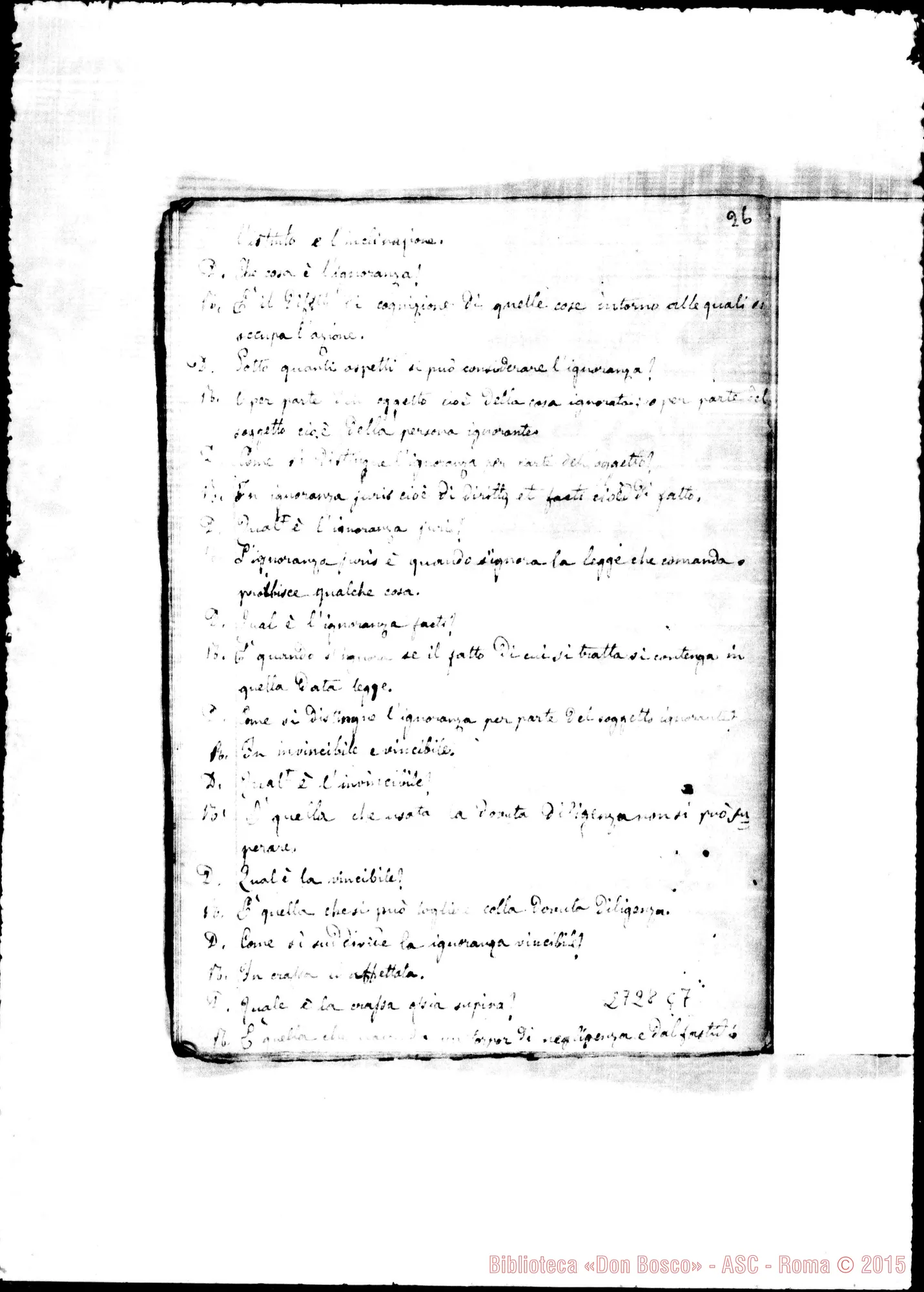 Fotogramma C 7 — Elementi di Etica: Quaderno 1