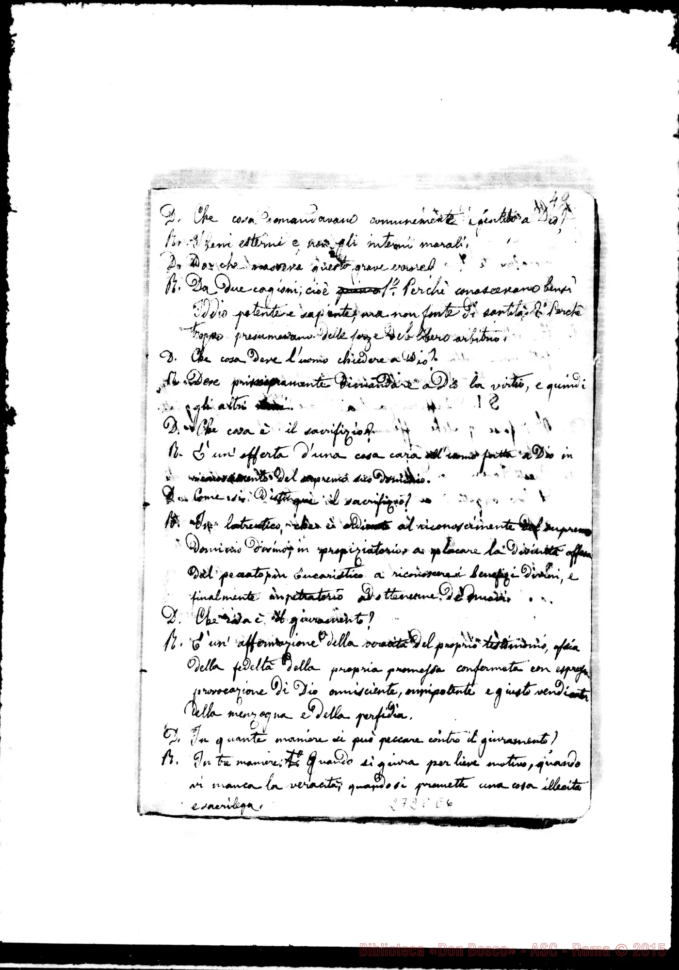 Fotogramma E 6 — Elementi di Etica: Quaderno 1
