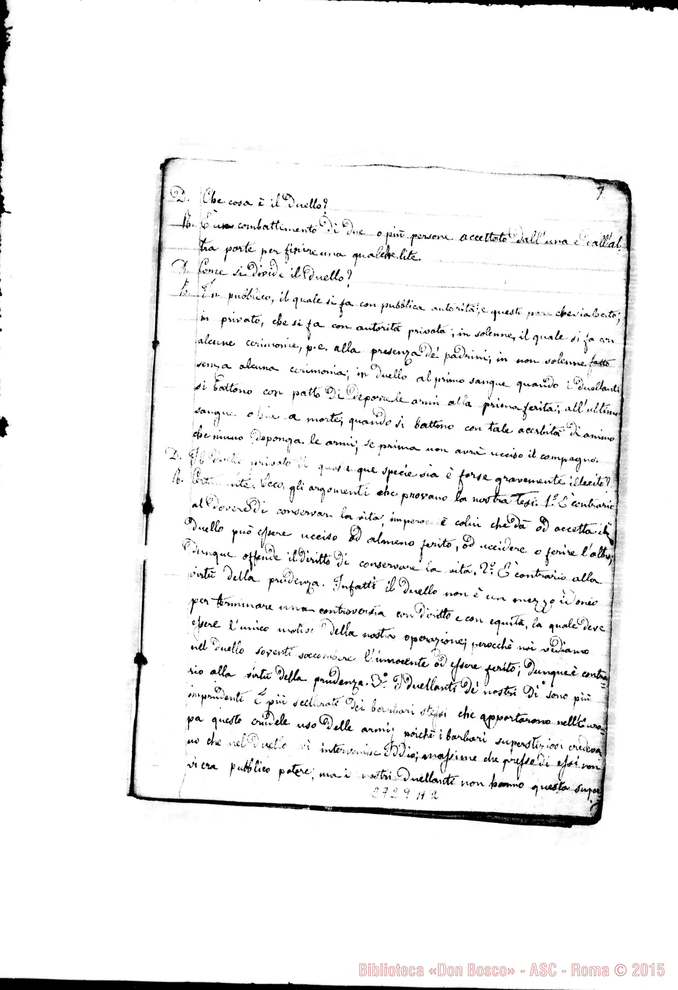 Fotogramma A 2 — Quaderno 2