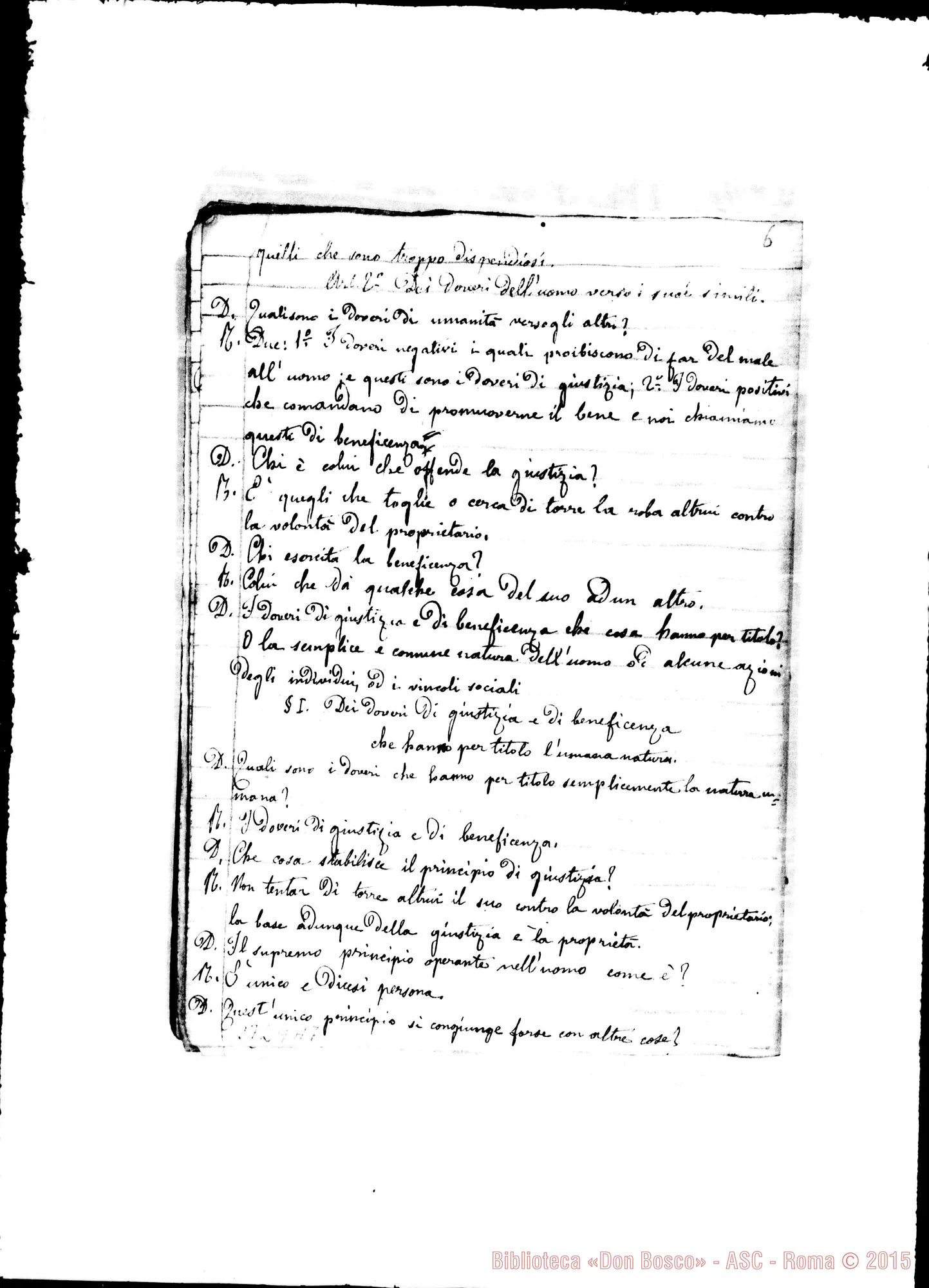 Fotogramma A 7 — Quaderno 2