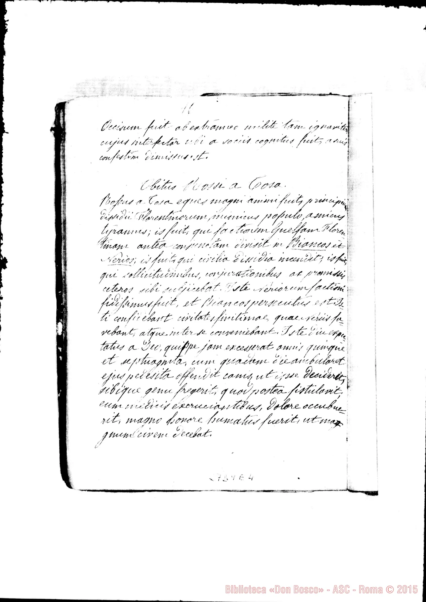 Fotogramma E 4 — Spiegazioni dell’Antologia per il Terzo Corso, del giovane Rua. 1852