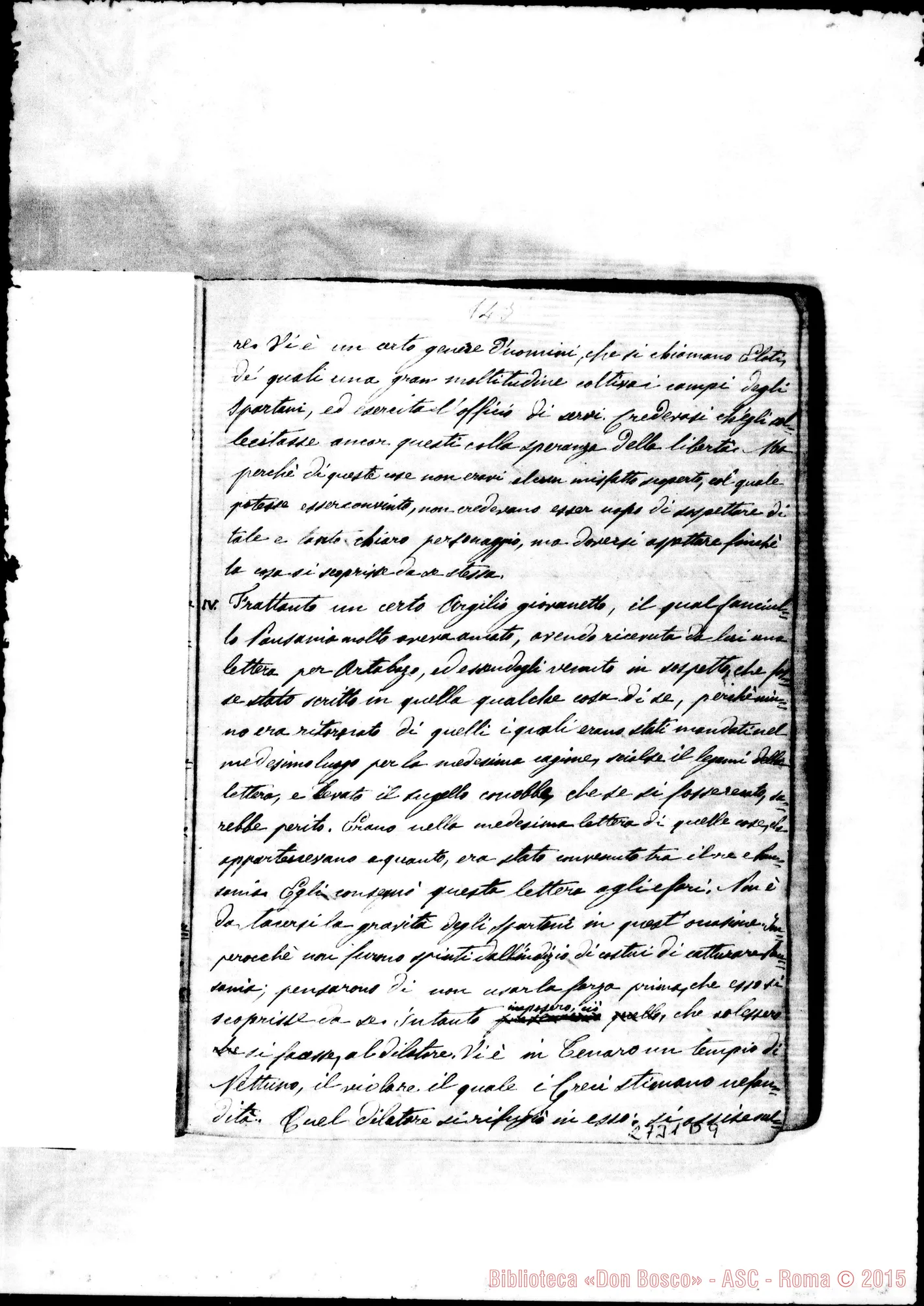 Fotogramma D 9 — Favole di Fedro: costruzione E traduzione. Rua Michele, 1852