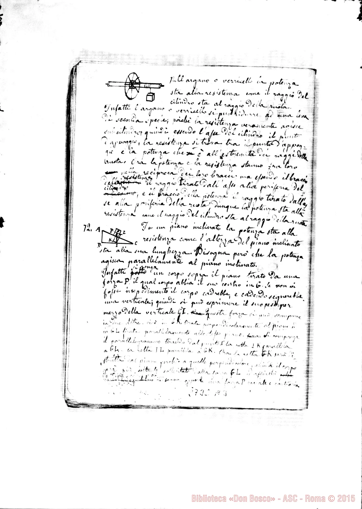 Fotogramma A 3 — Quaderno di Fisica