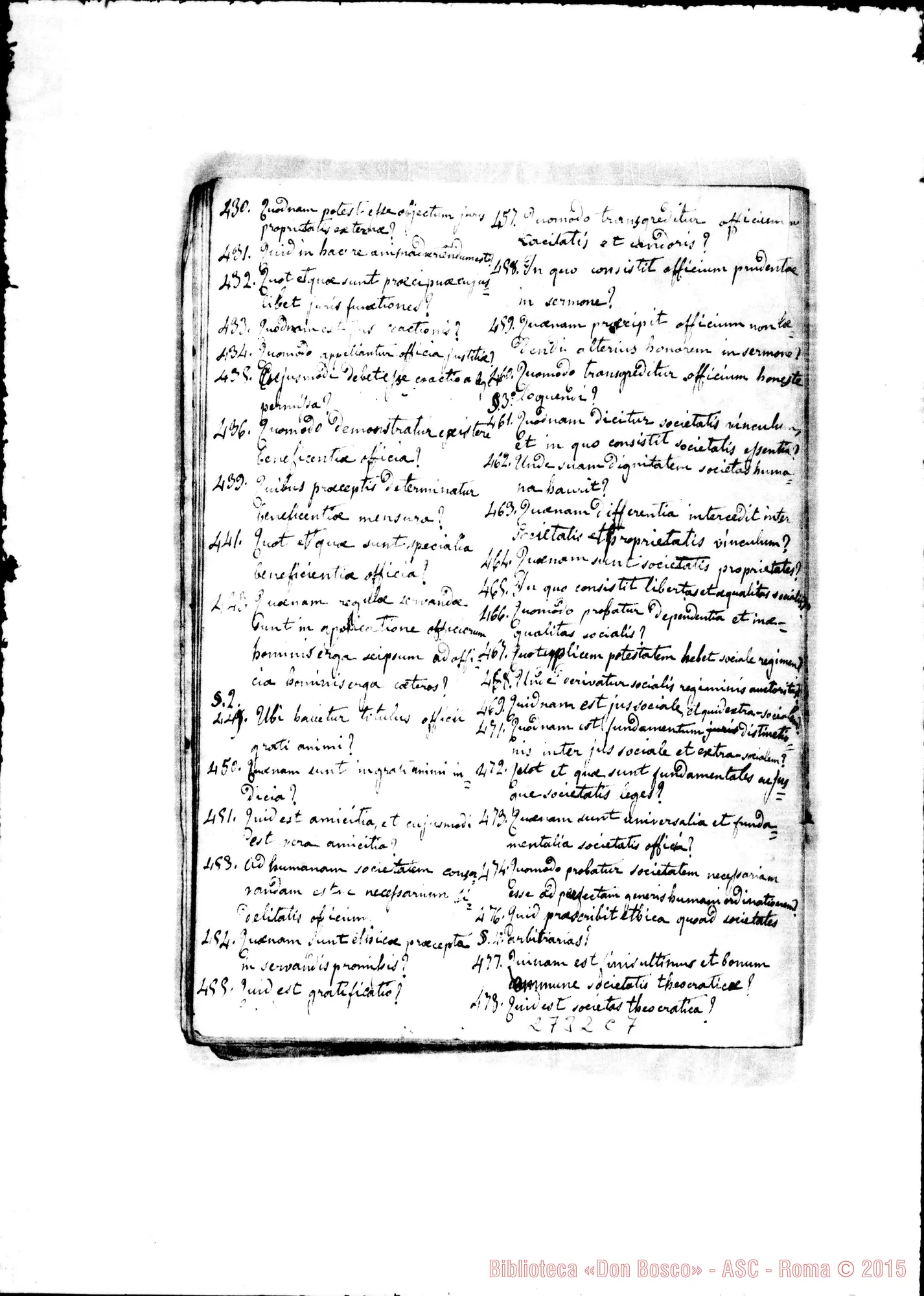 Fotogramma C 7 — Quaderno di Fisica