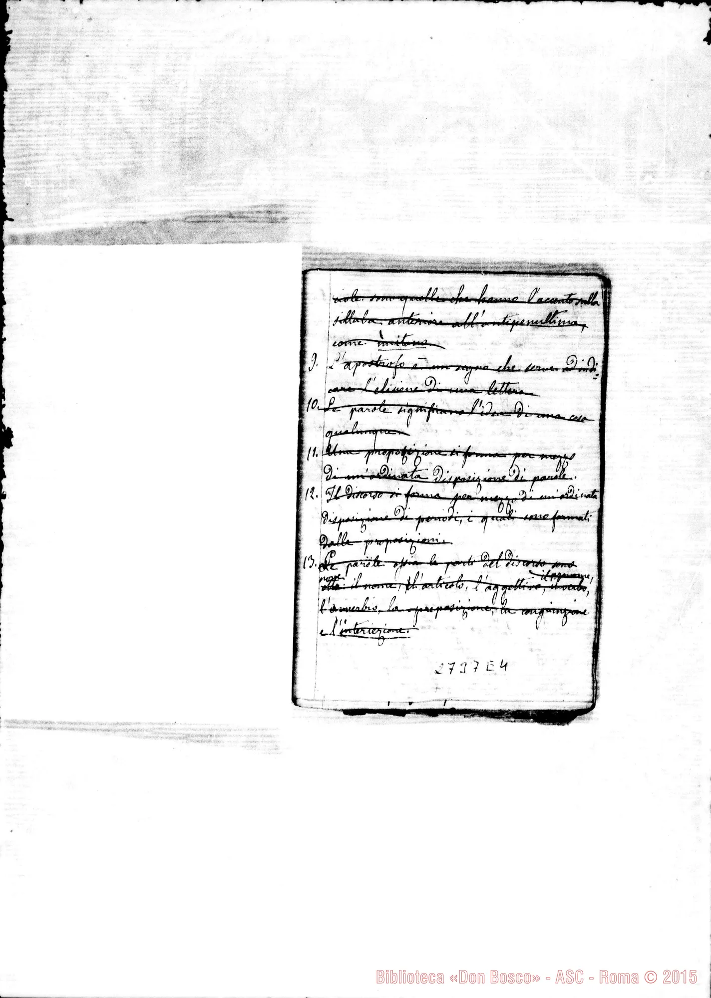 Fotogramma E 4 — Quadernetto: Domande E risposte sulla grammatica italiana