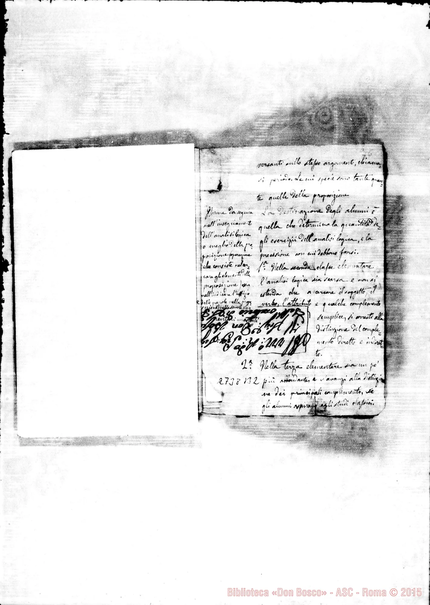 Fotogramma B 2 — Quadernetto: Domande E risposte sulla grammatica italiana