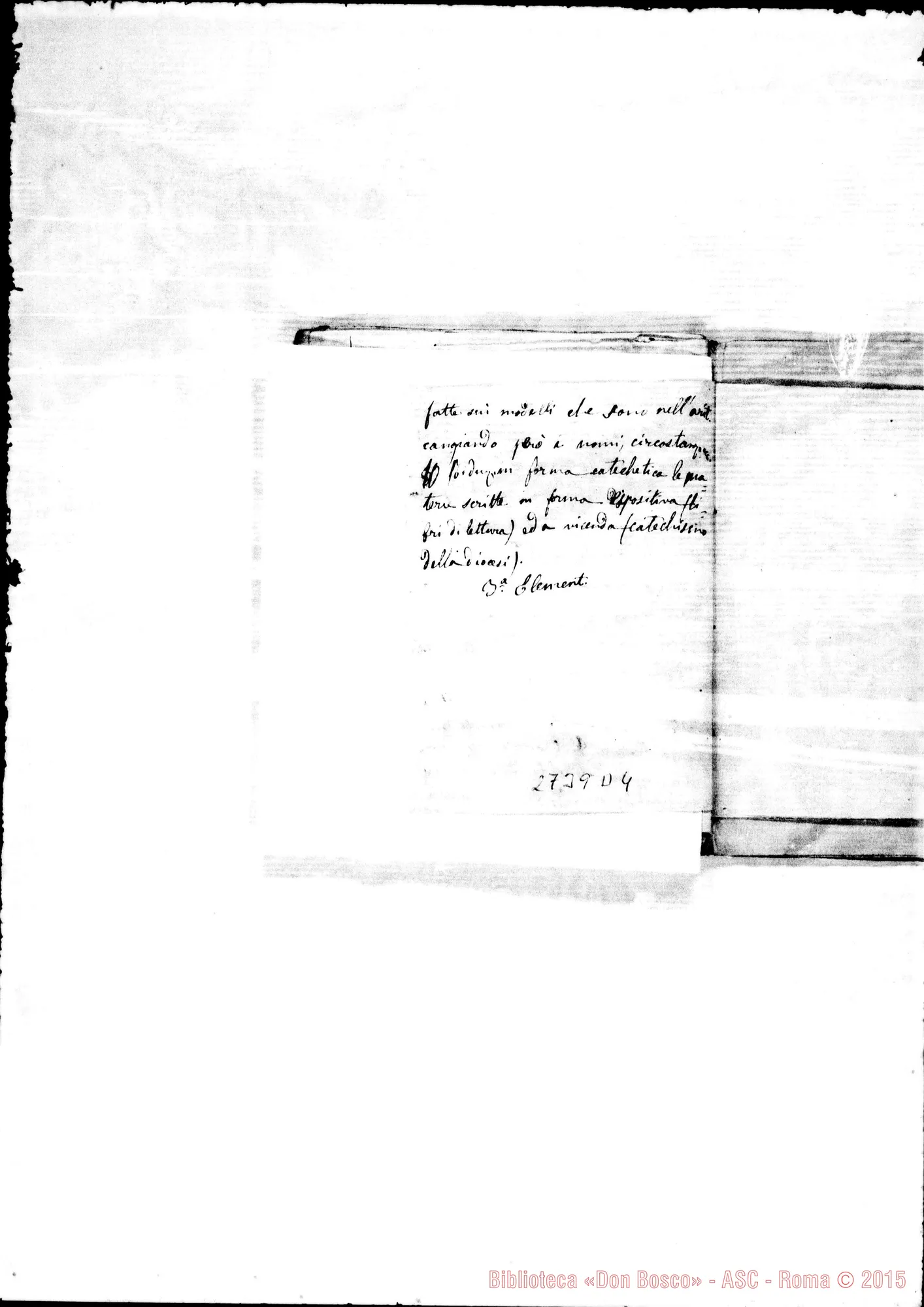 Fotogramma D 4 — Quadernetto: Miscellanea. Inizia con domande di Greco