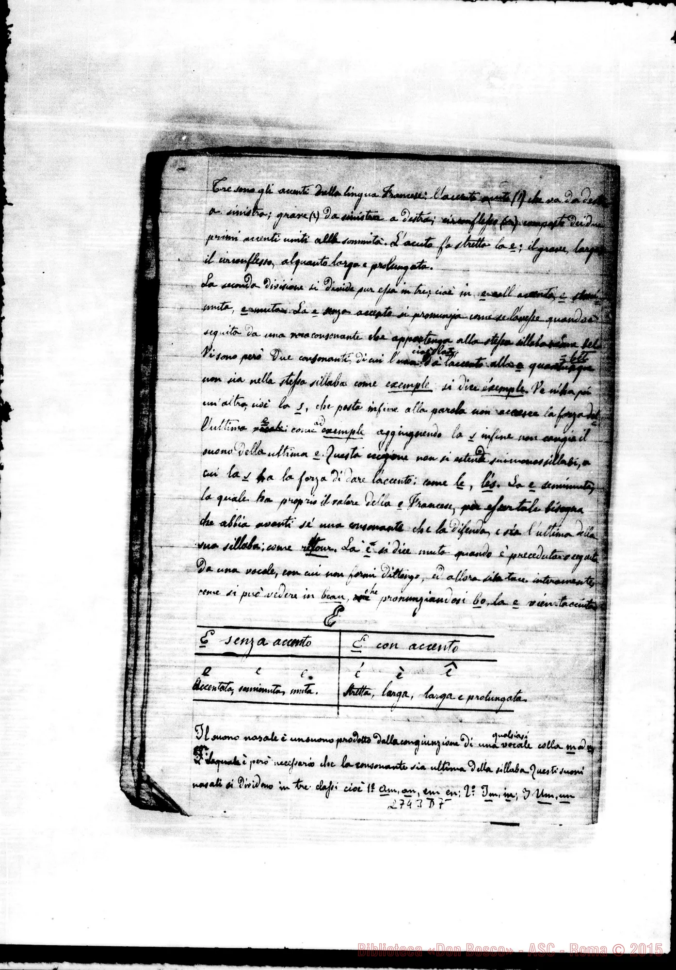 Fotogramma D 7 — Quaderno: Esercizi di lingua francese
