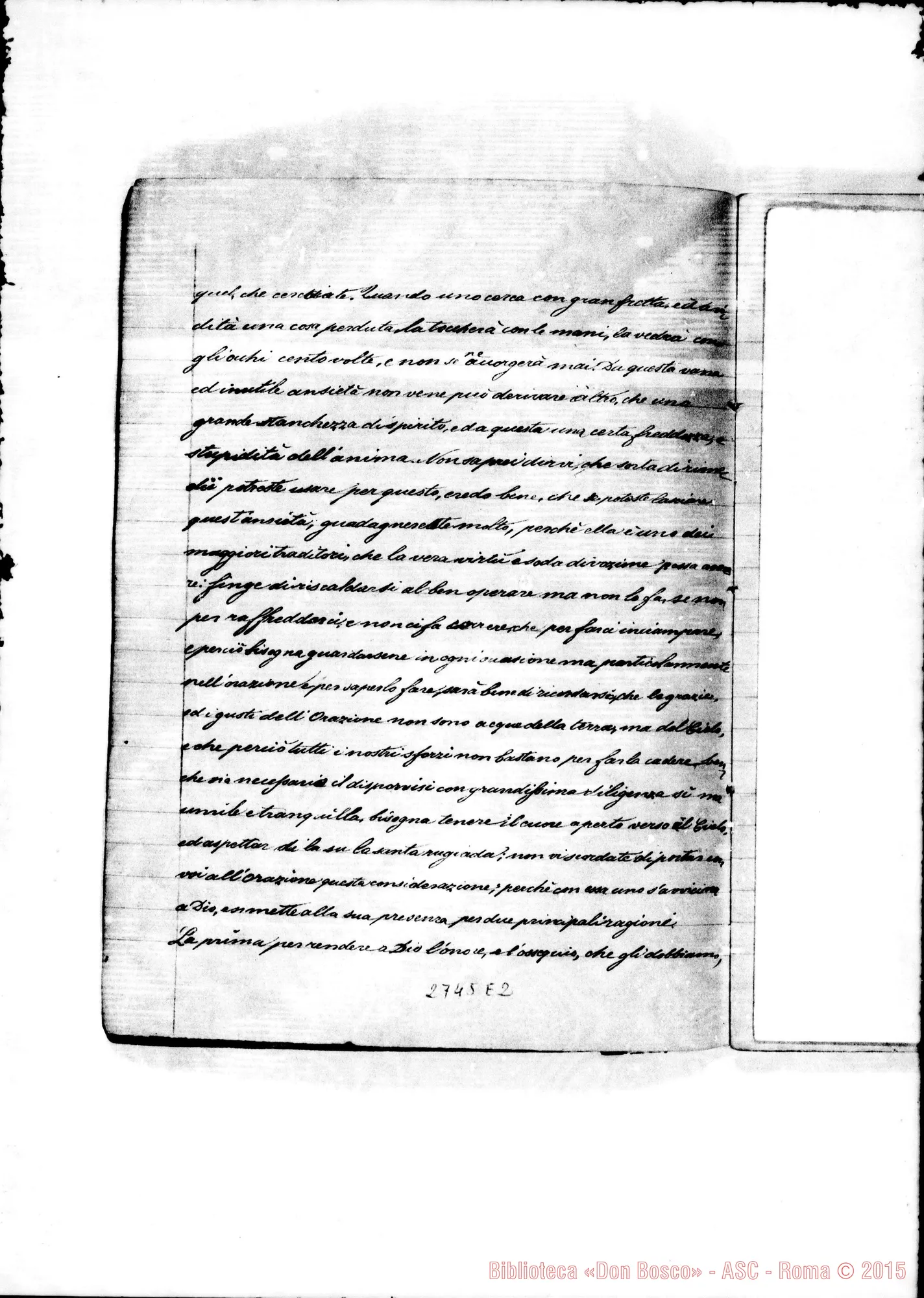 Fotogramma E 2 — Volume primo, quaderno 2