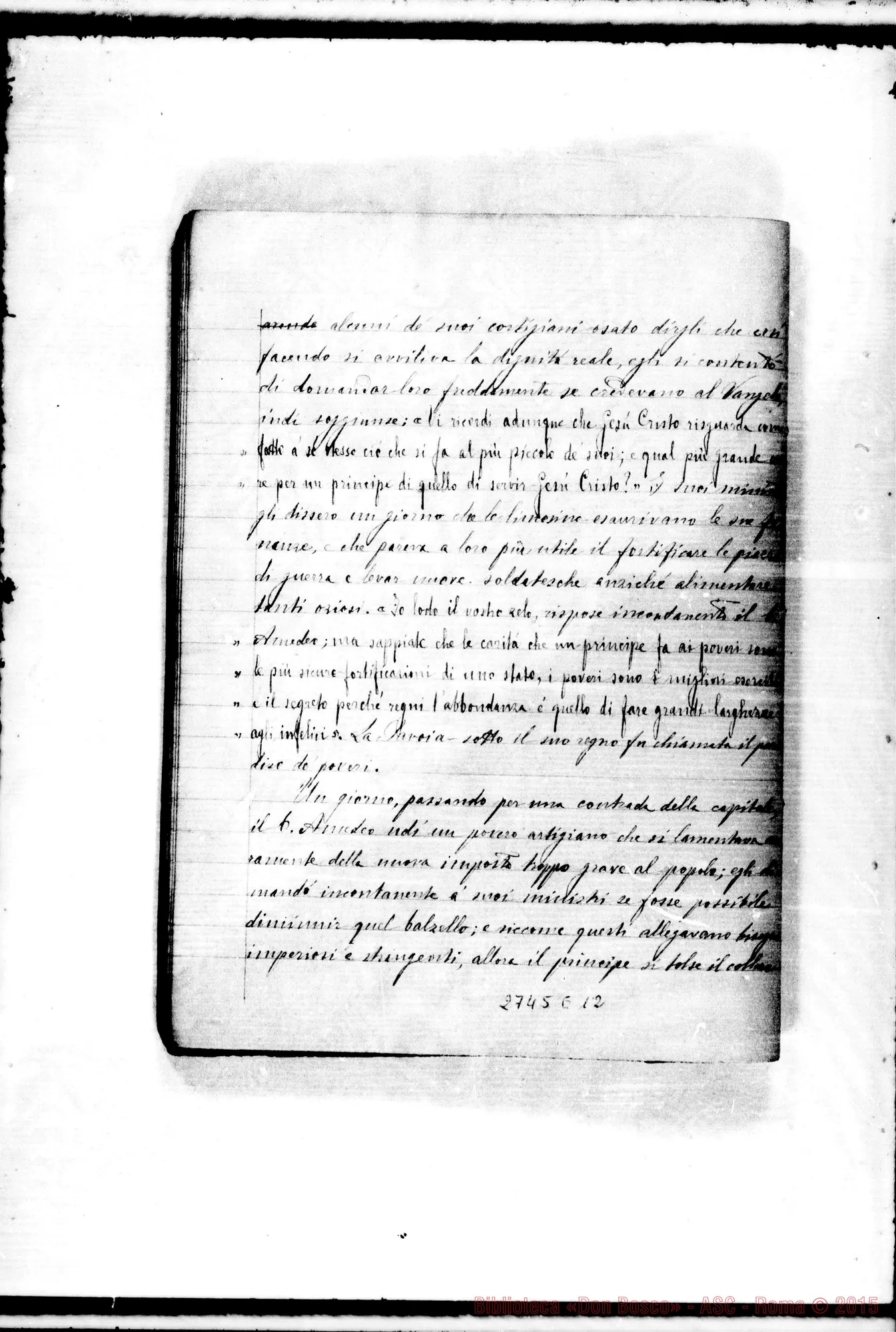 Fotogramma E 12 — Volume primo, quaderno 2