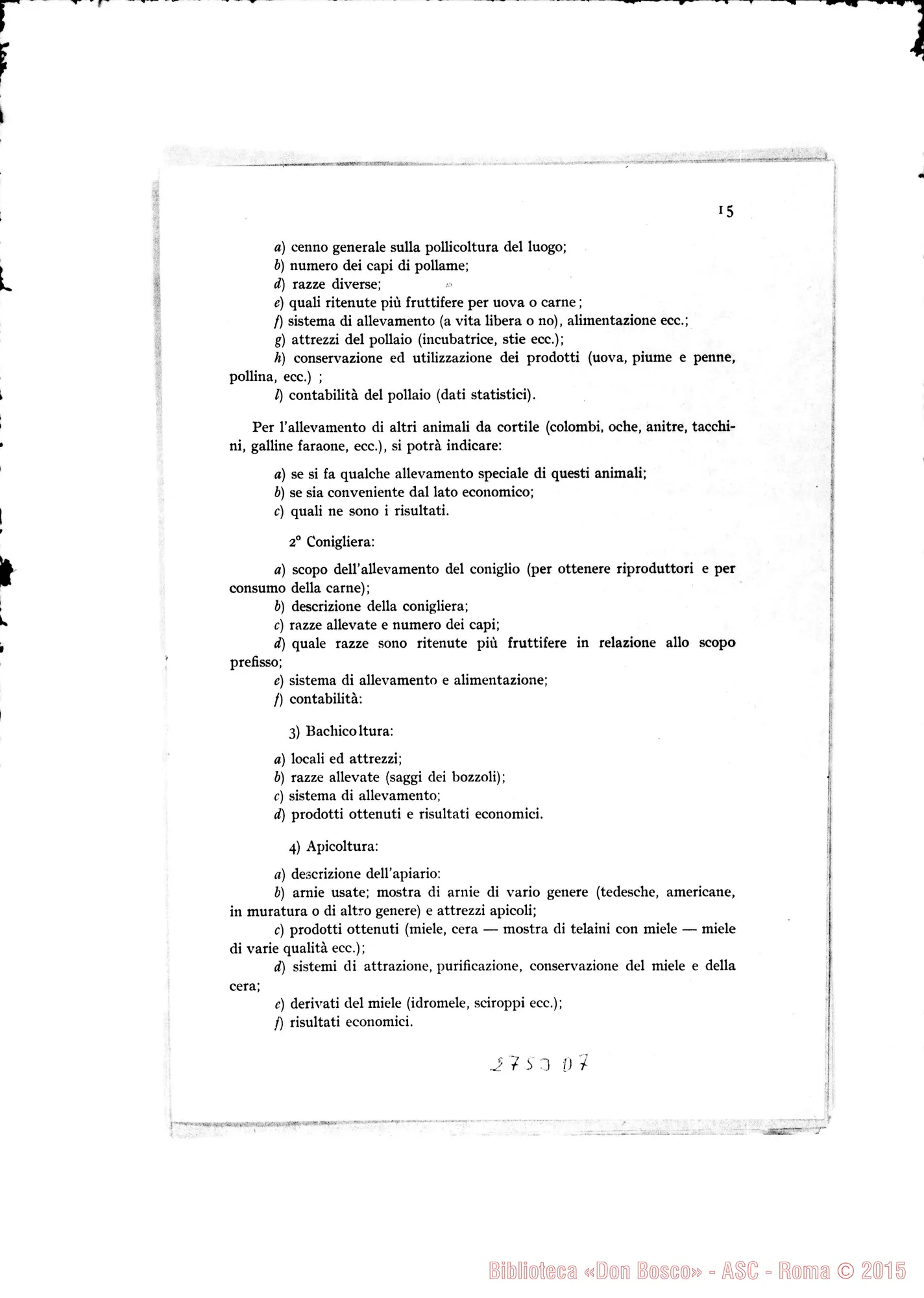 Fotogramma D 7 — Esposizione Generale: Programma Generale. Stampato