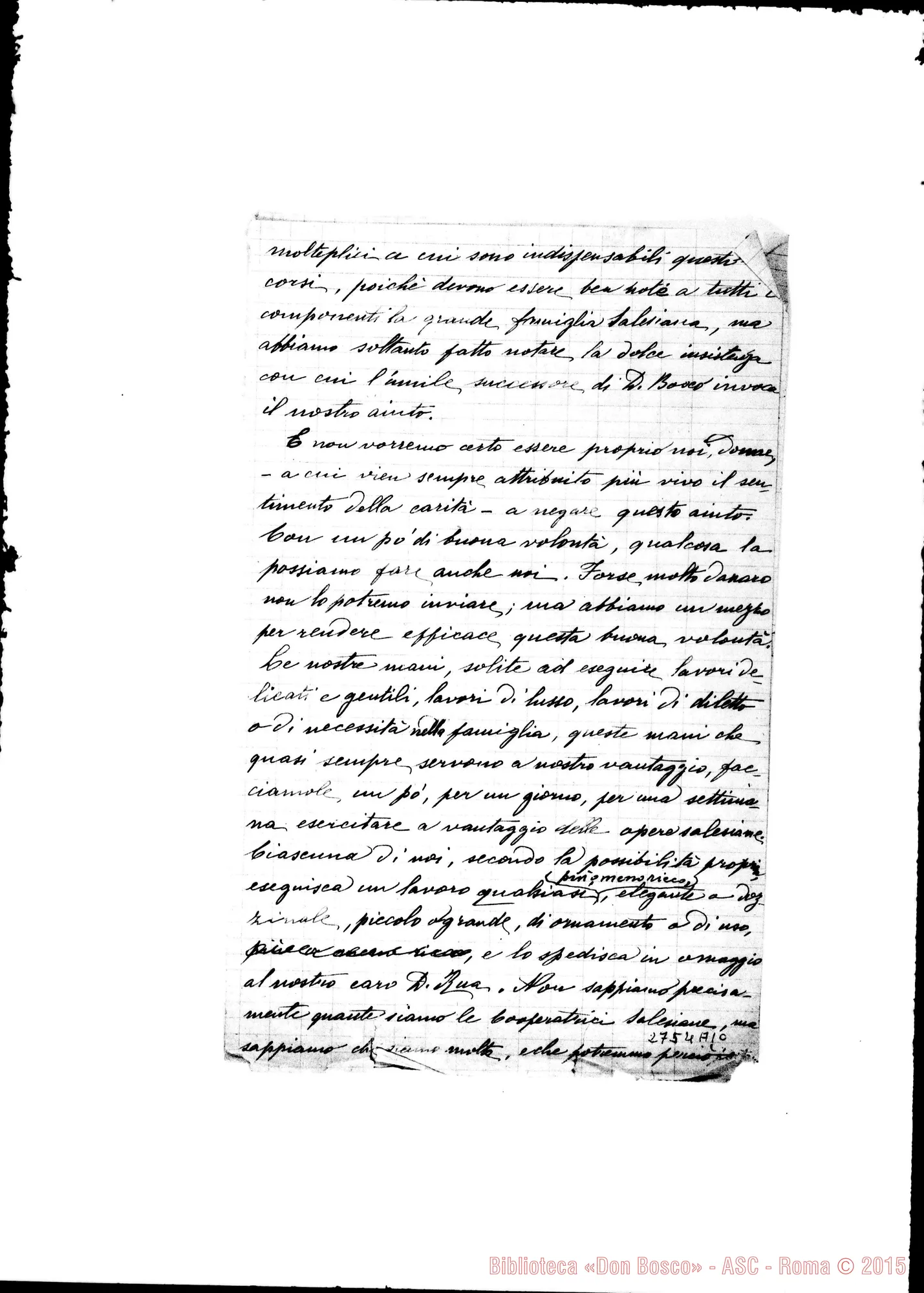 Fotogramma A 10 — Perrone Benedetta E Anna - Direttore del Bollettino. Castellaneta, 16-01-1910