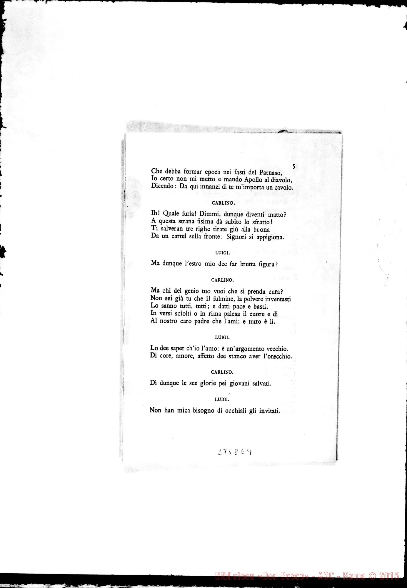 Fotogramma E 9 — «Luigi E Carlino», dialogo