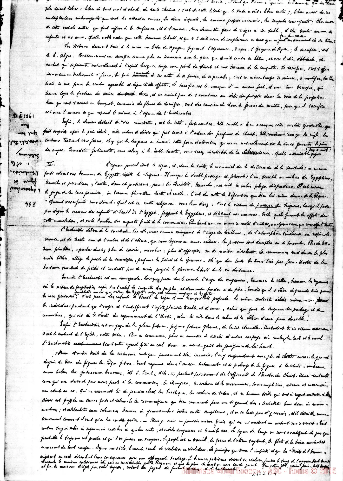 Fotogramma B 4 — «L’Agneau pascal, figure de l’Eucharistie»