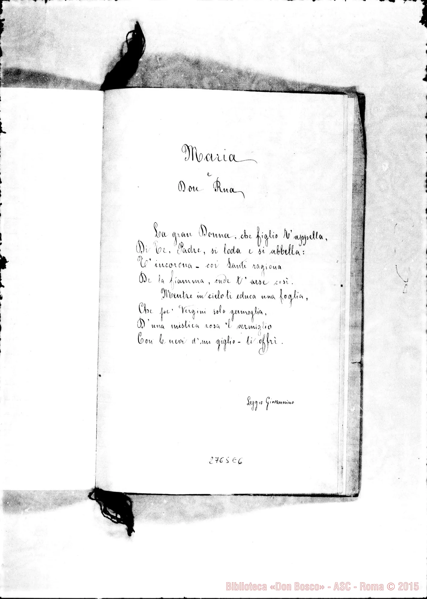 Fotogramma E 6 — Comitini Lorenzo, ed altri: A D. Rua, omaggio