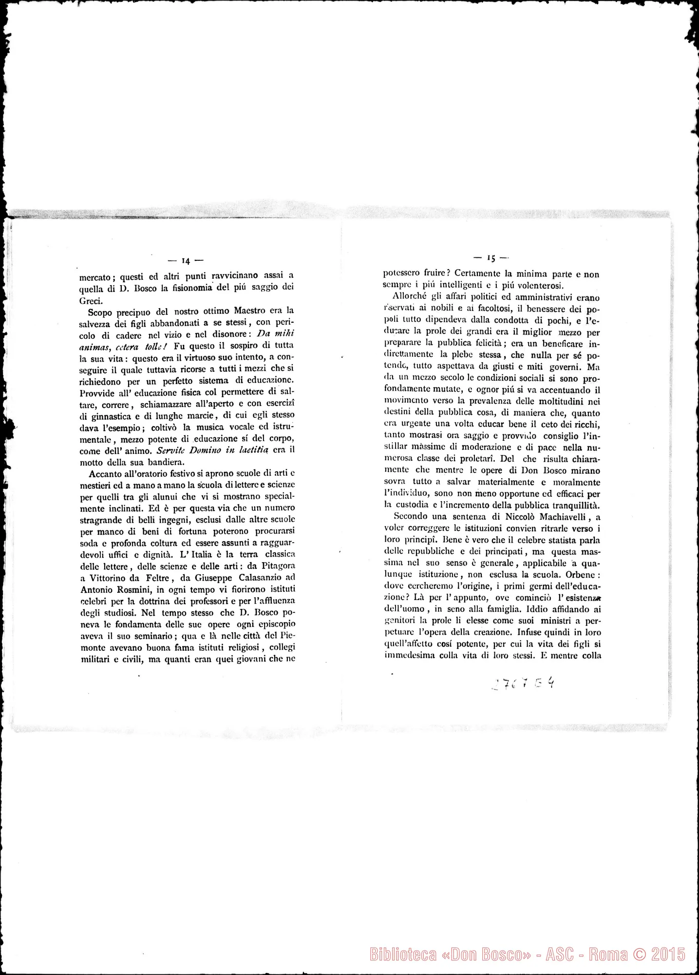 Fotogramma E 4 — Prof. Fr. Maranzana: Discorso