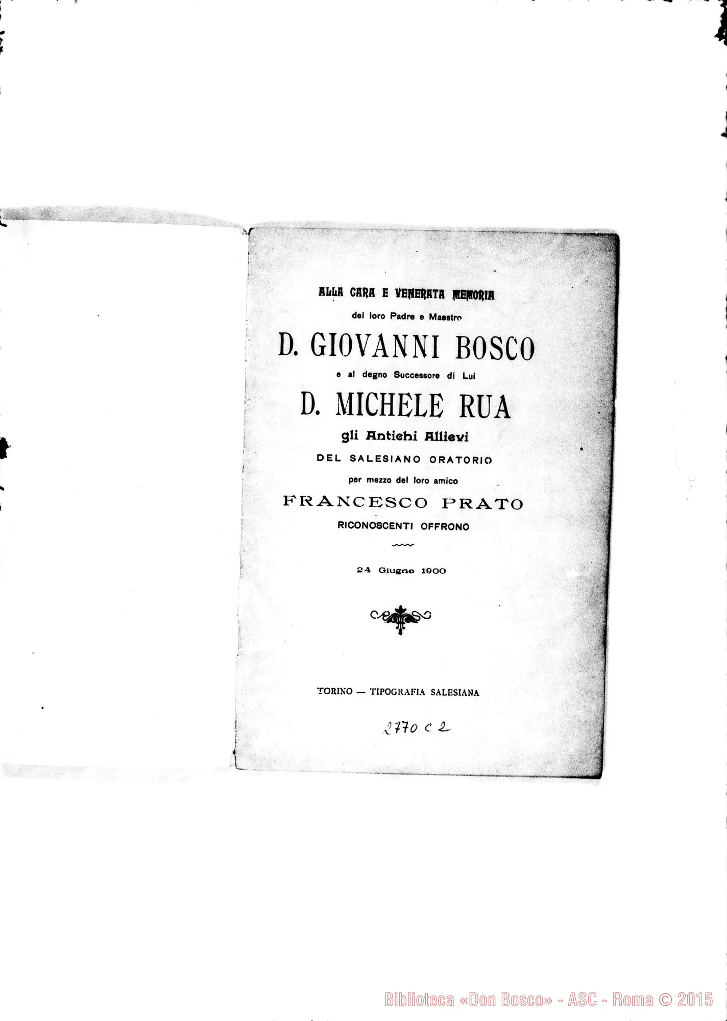 Fotogramma C 2 — Prato Francesco: Discorso