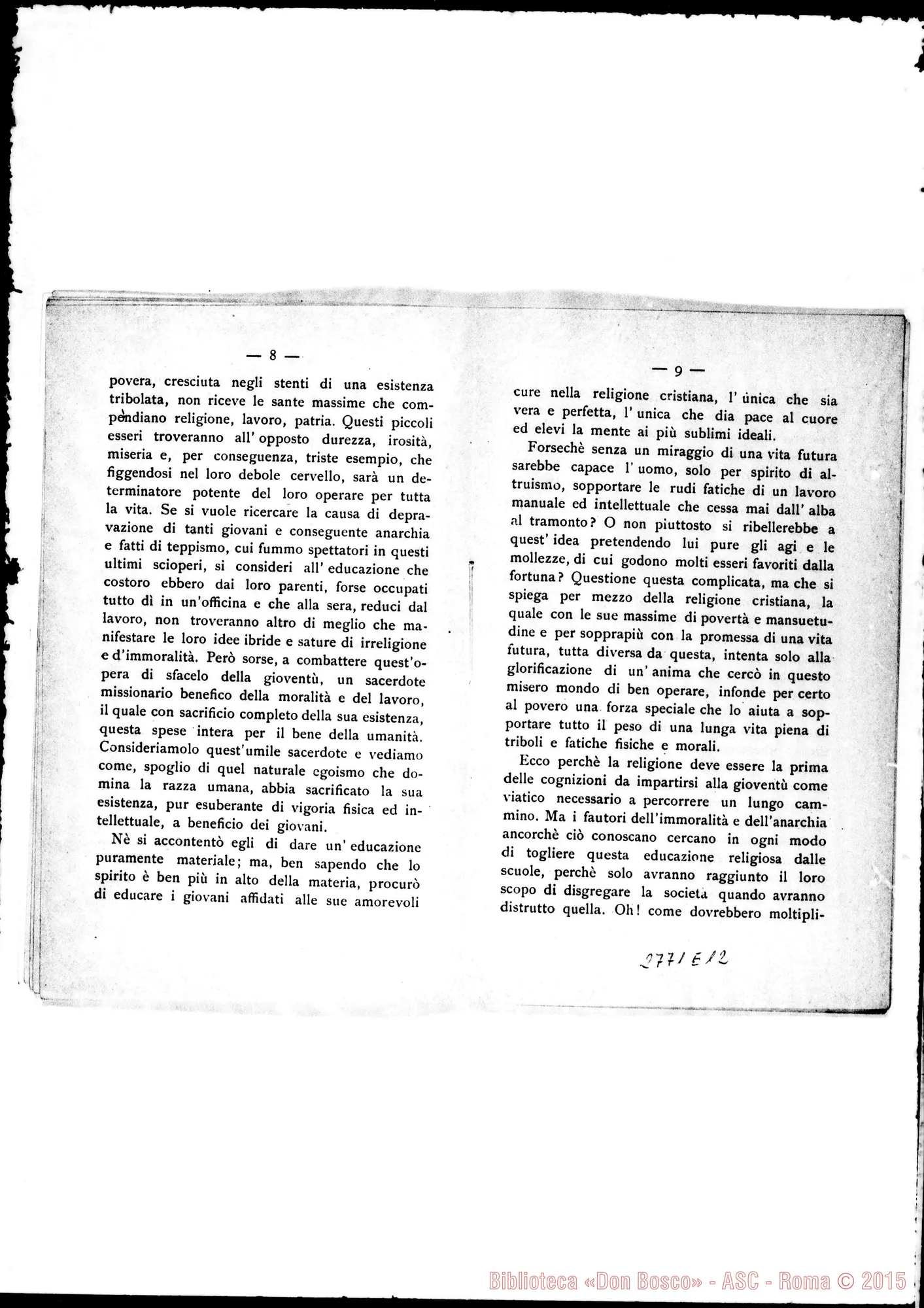 Fotogramma E 12 — Ottavio Viale: Discorso