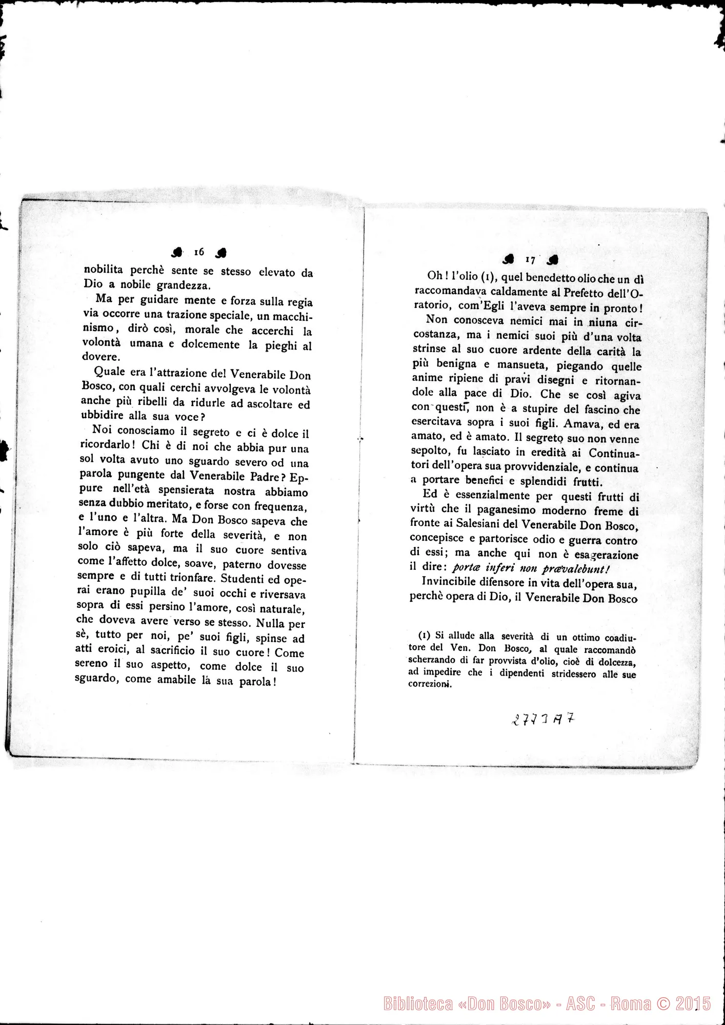 Fotogramma A 7 — Teol. G.B.Artuffo: discorso